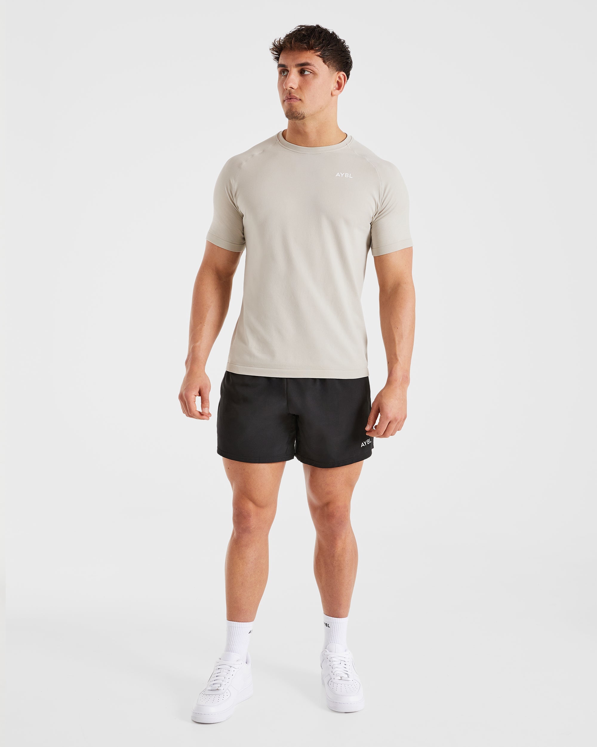 Ascend Seamless T Shirt - Ice Grau