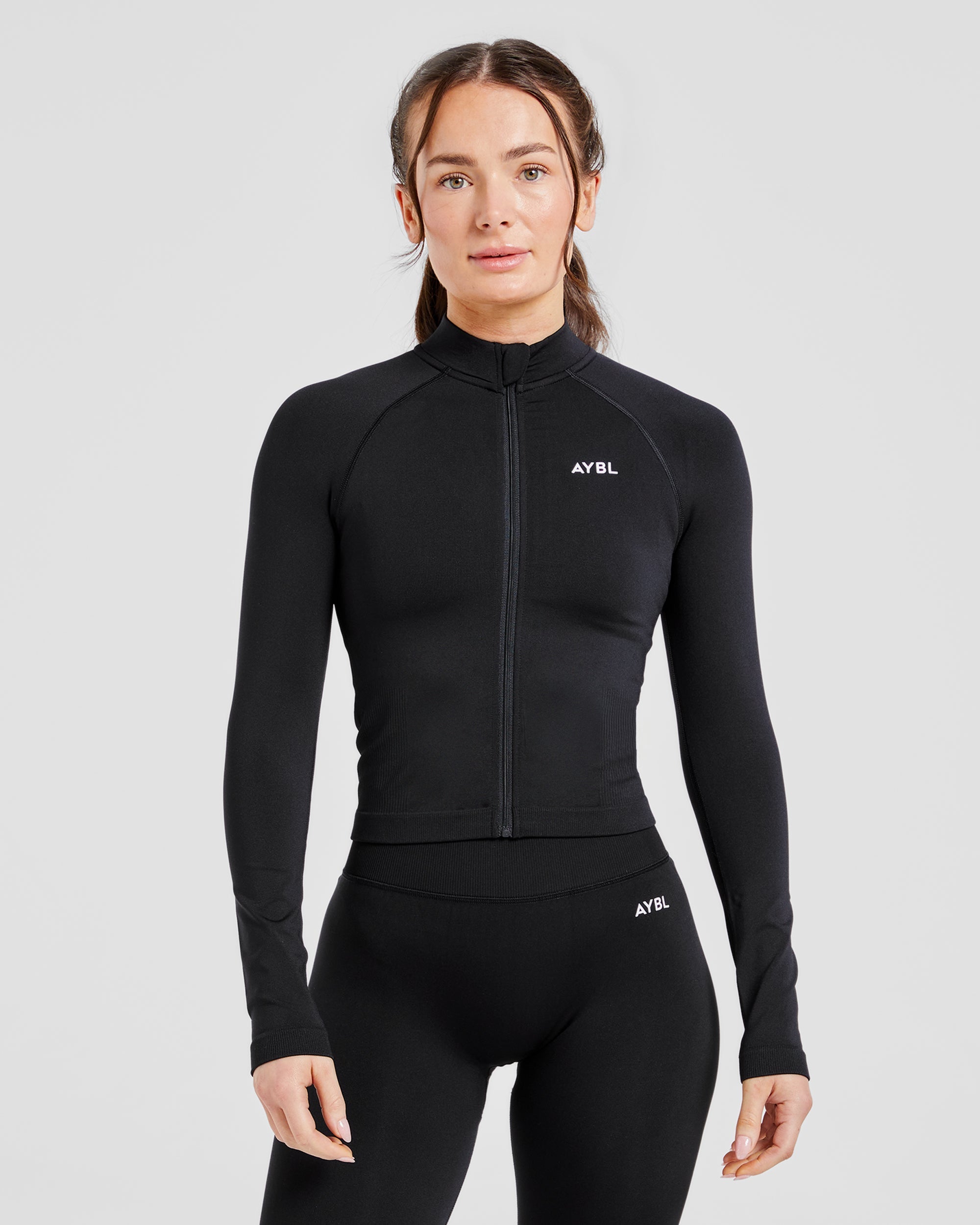 Adapt Seamless Jacket - Schwarz