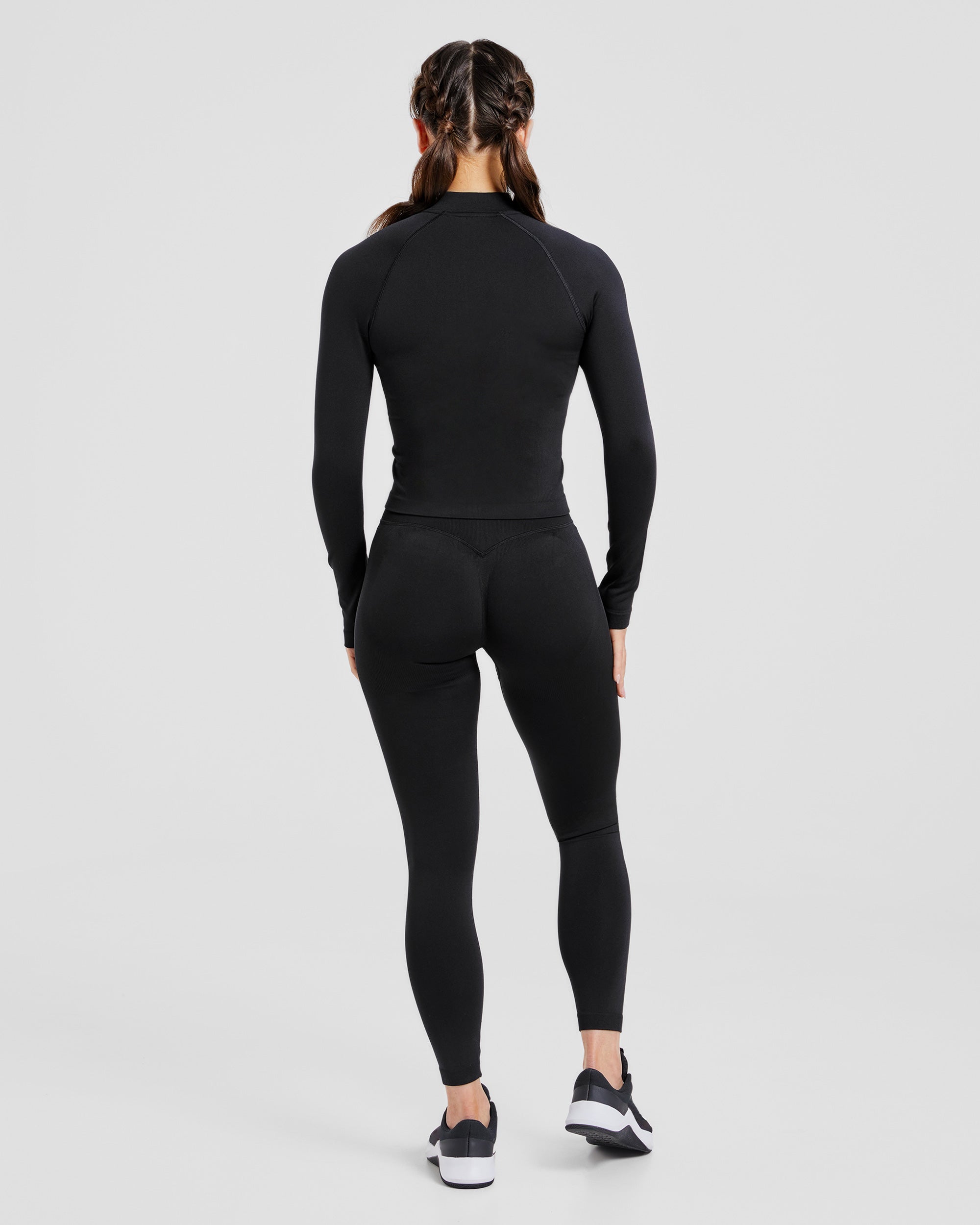 Adapt Seamless Jacket - Schwarz