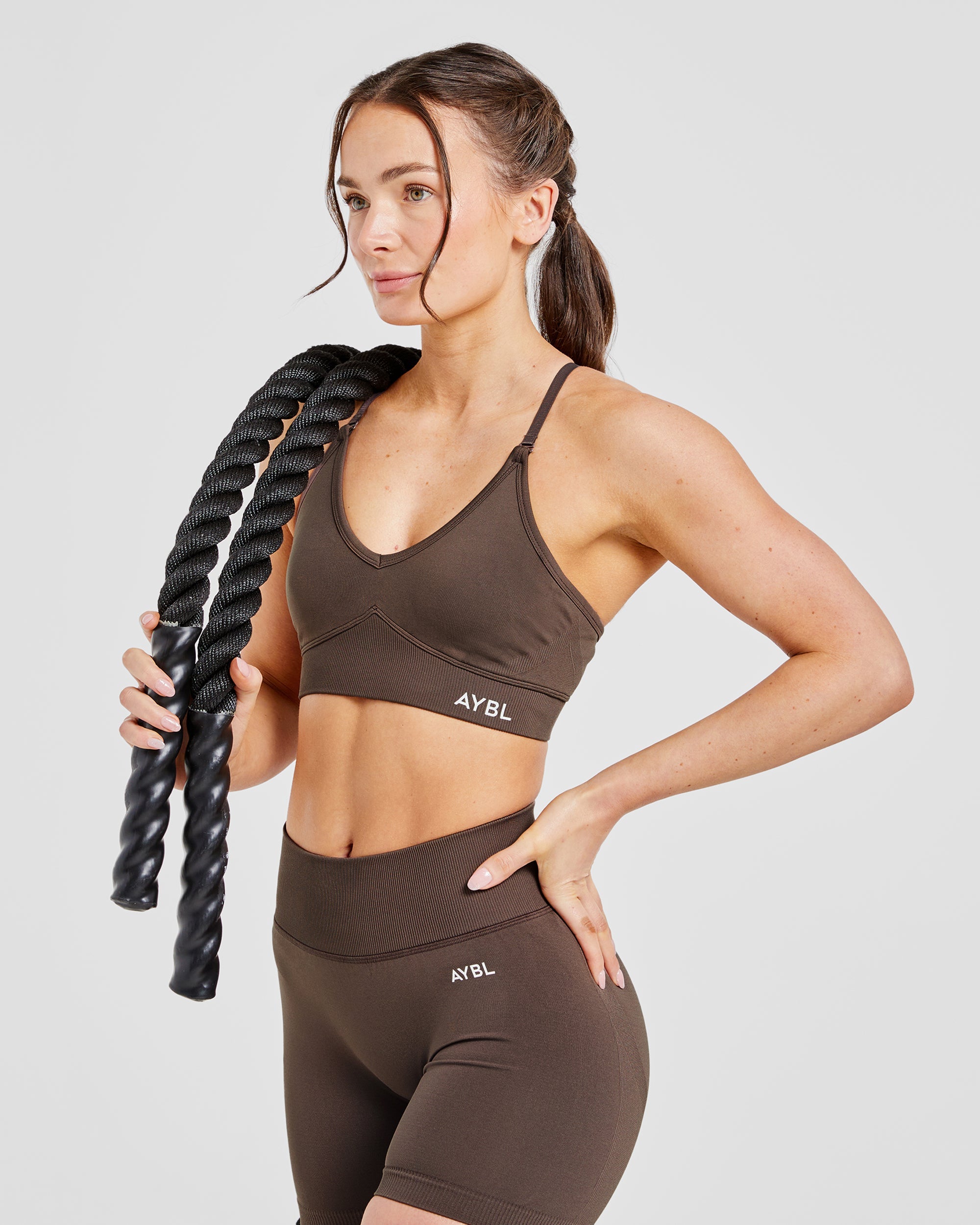 Adapt Seamless Sports Bra - Braun