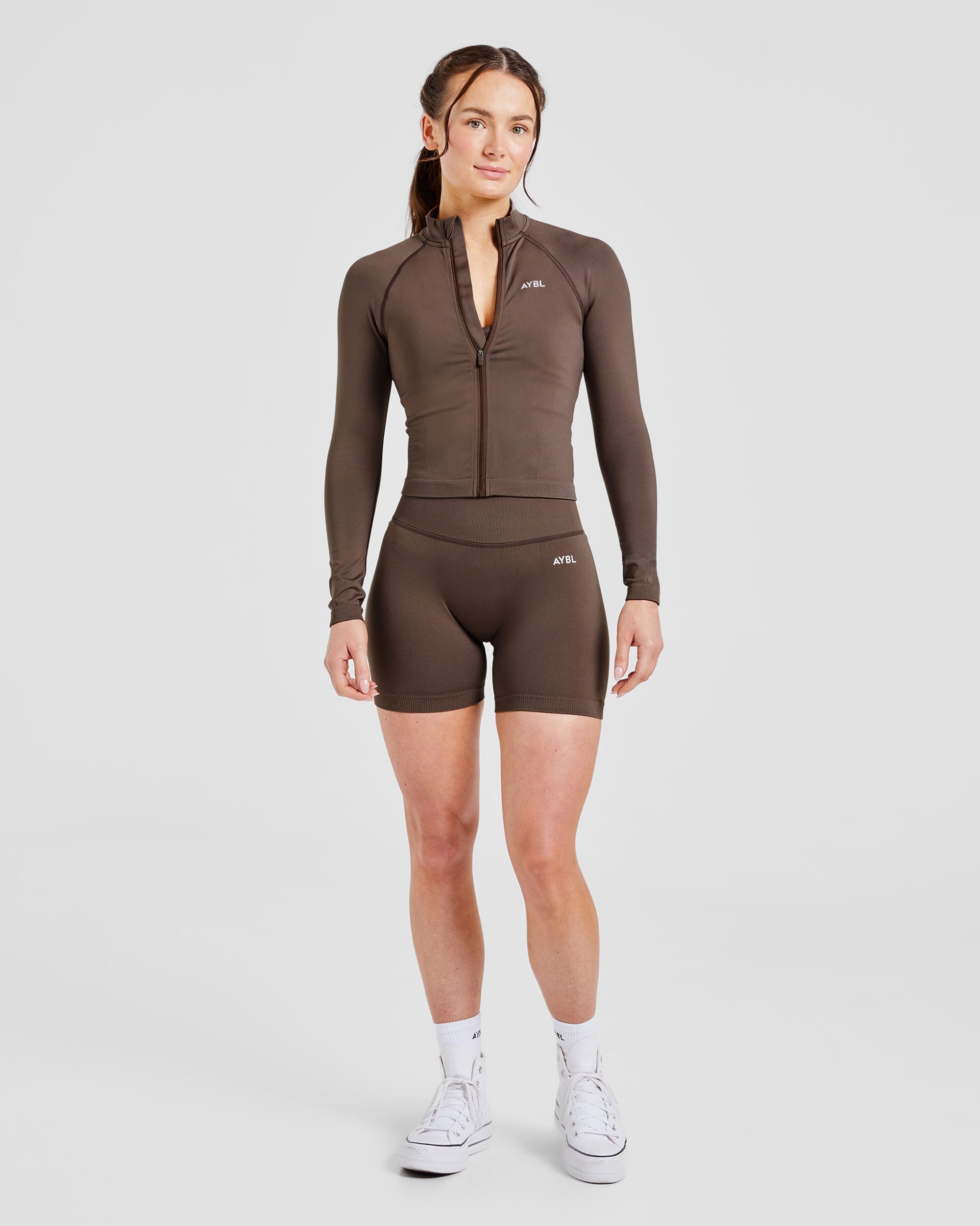 Adapt Seamless Jacket - Braun