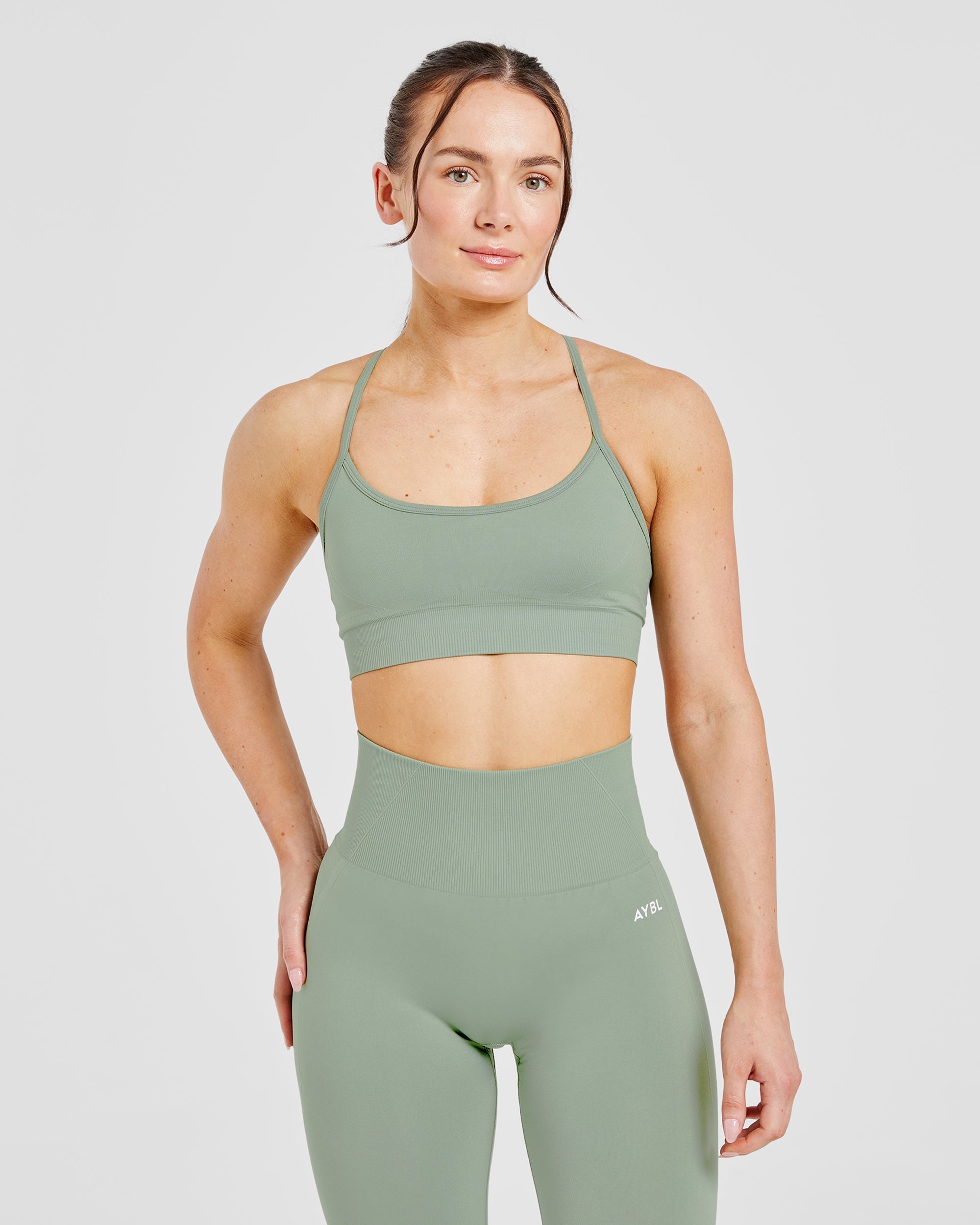 Empower Seamless Sports Bra - Grove Grün