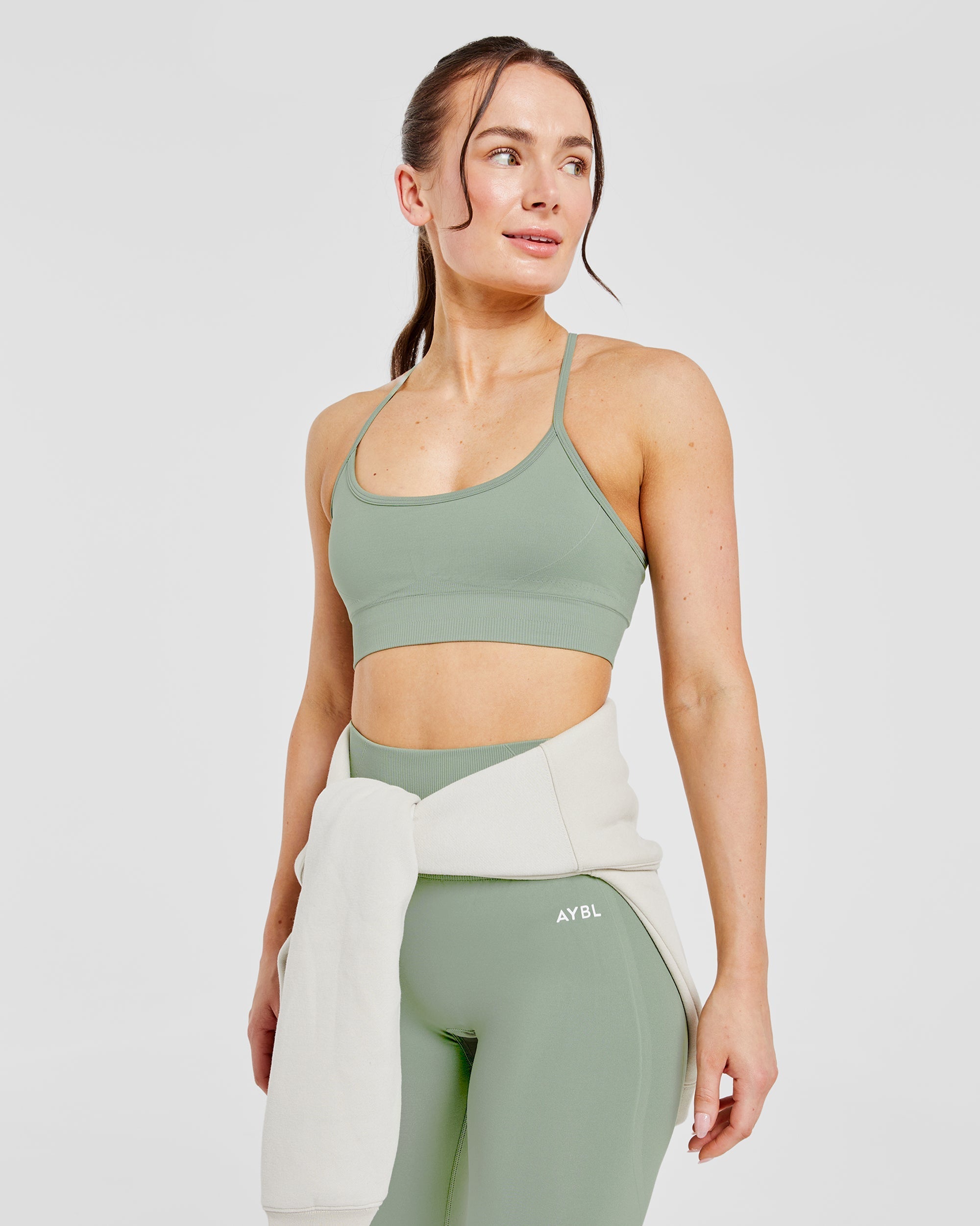 Empower Seamless Sports Bra - Grove Grün