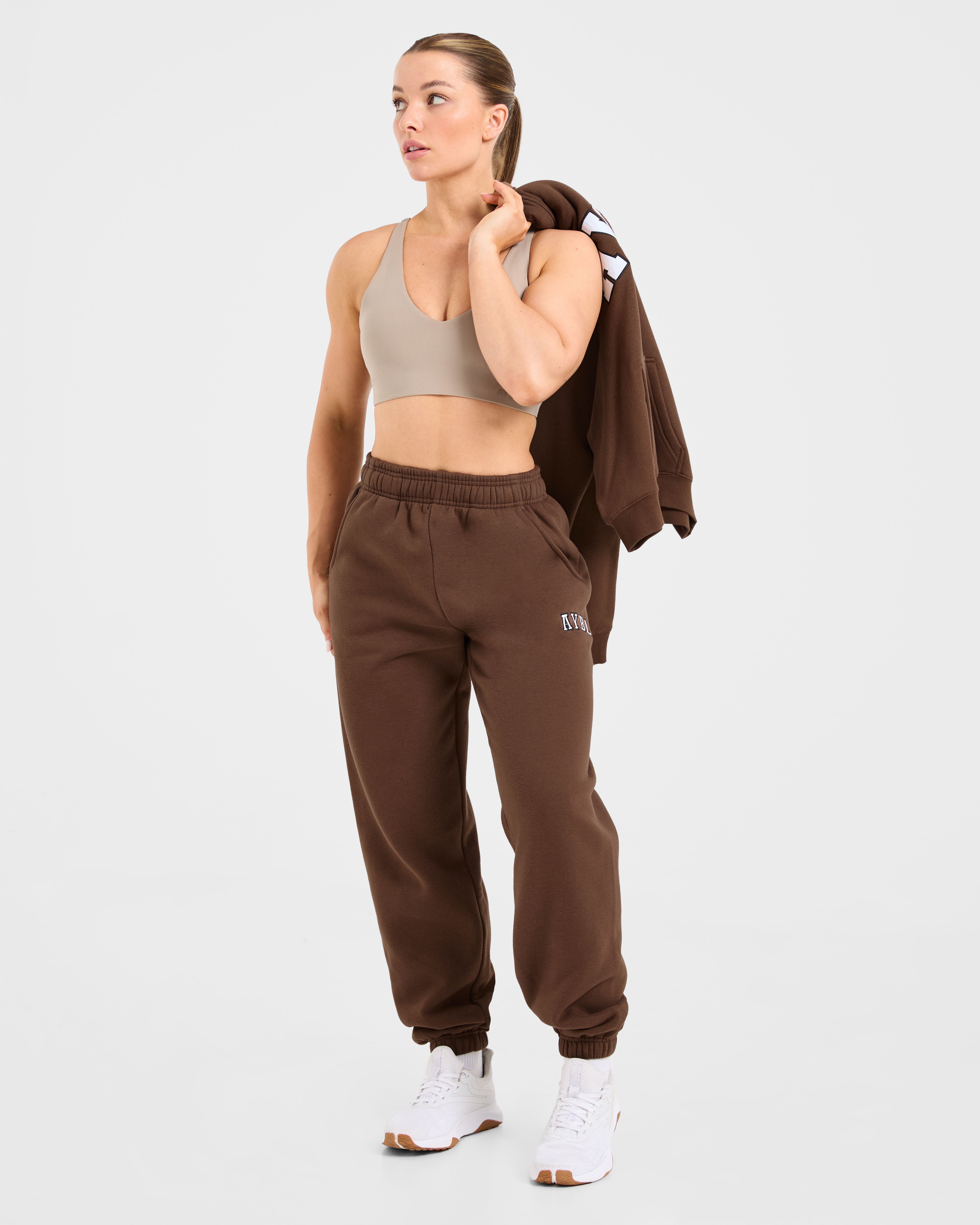Varsity 2.0 Oversized Joggers - Braun