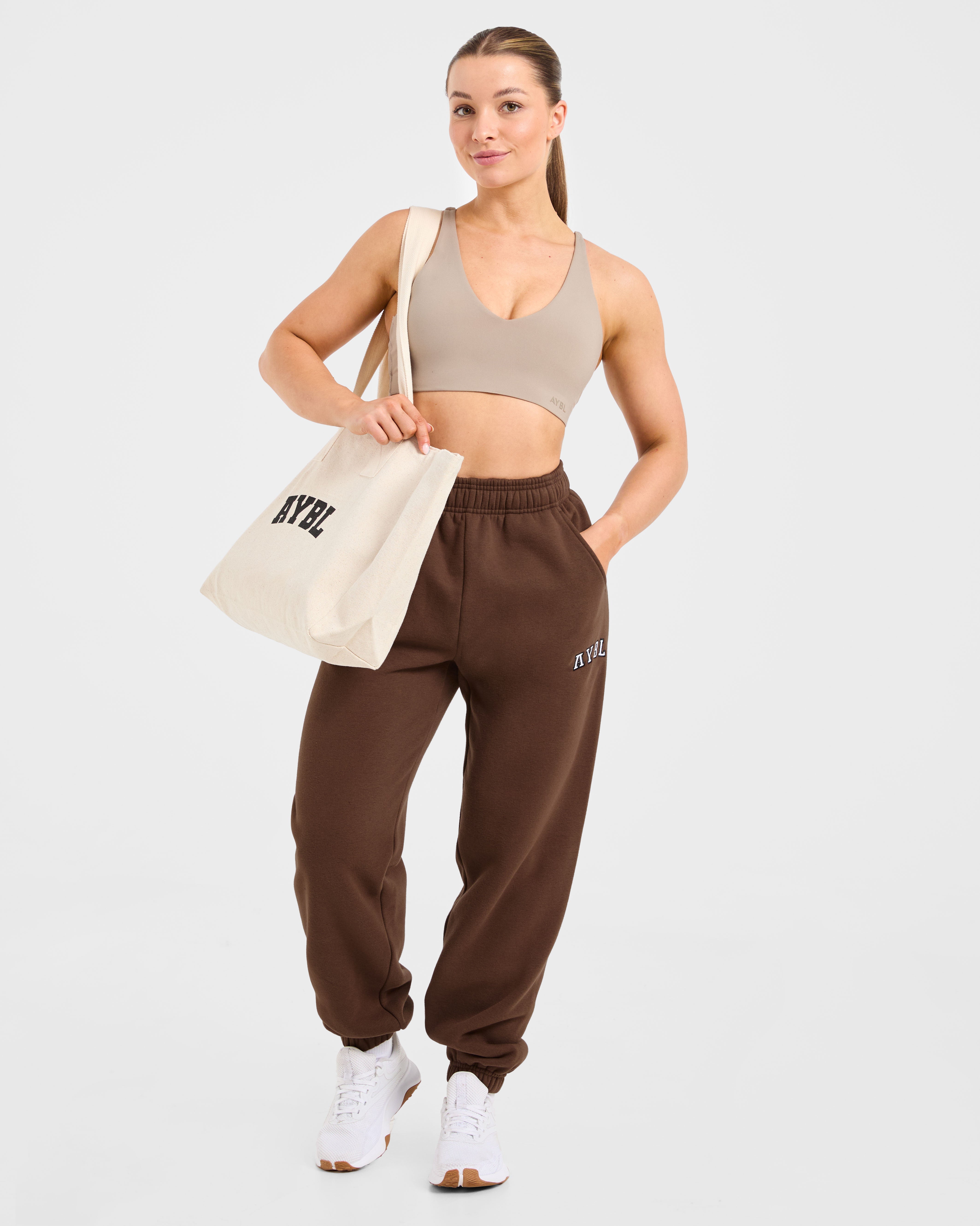 Varsity 2.0 Oversized Joggers - Braun
