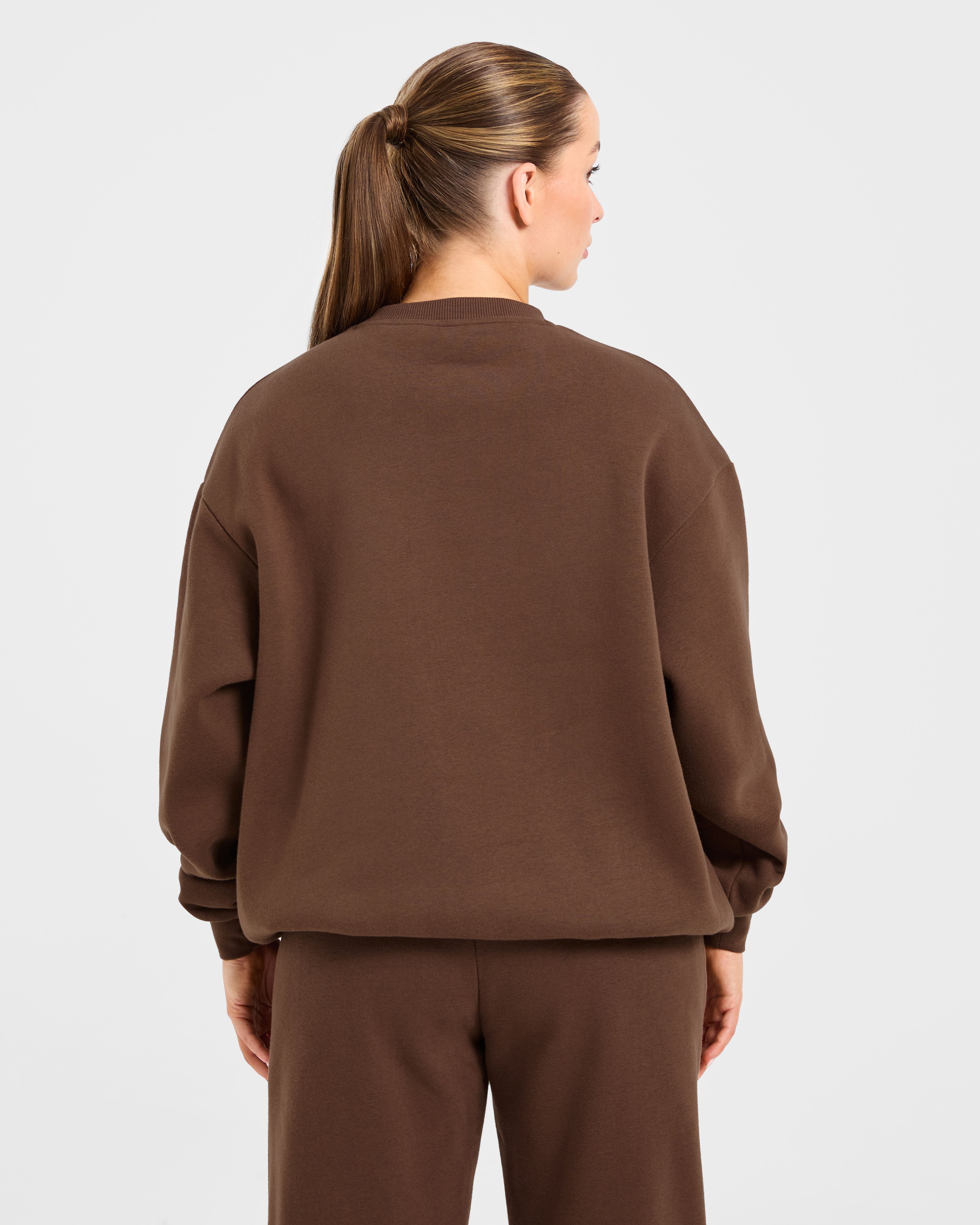 Varsity 2.0 Oversized Sweatshirt - Braun
