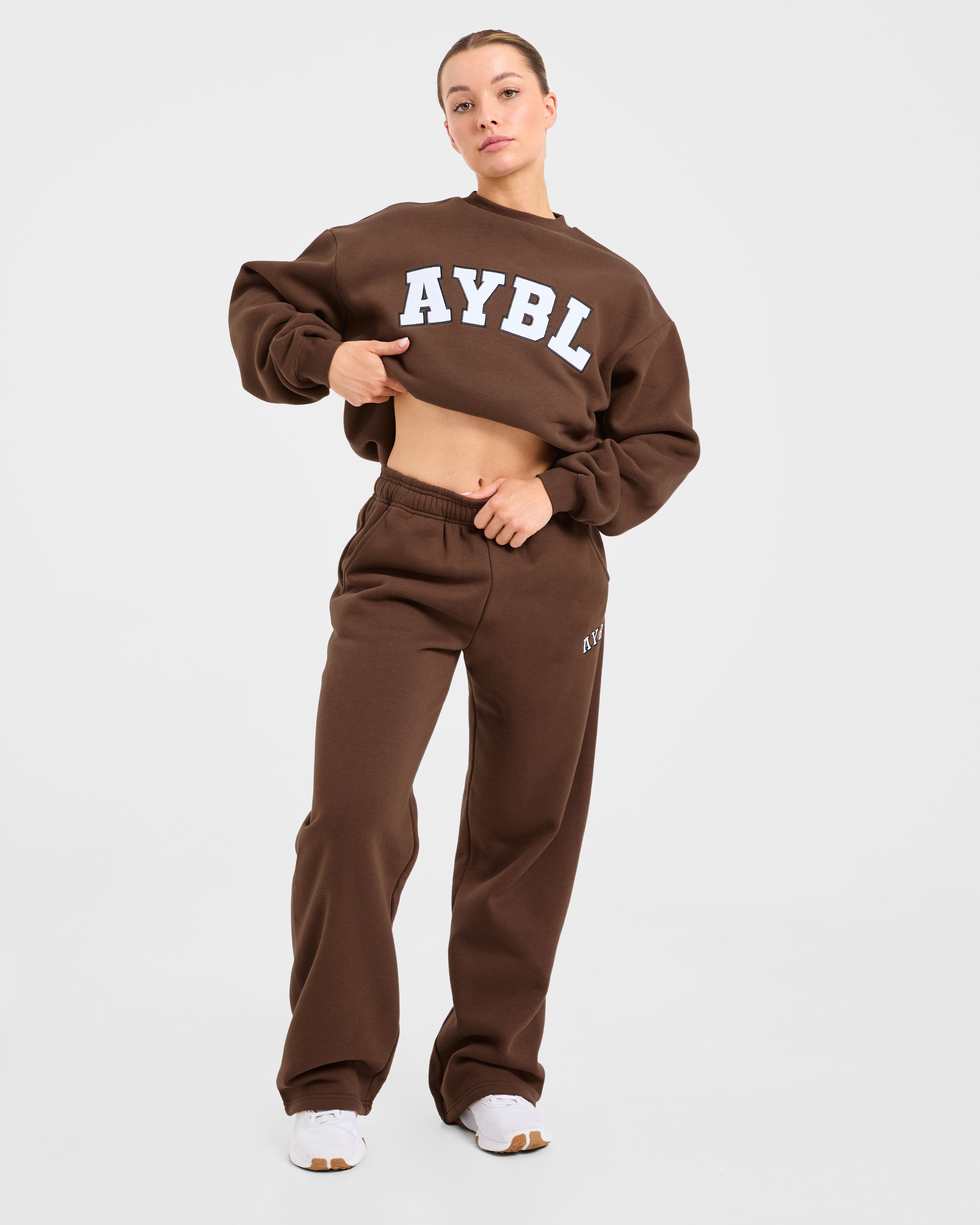 Varsity 2.0 Oversized Sweatshirt - Braun