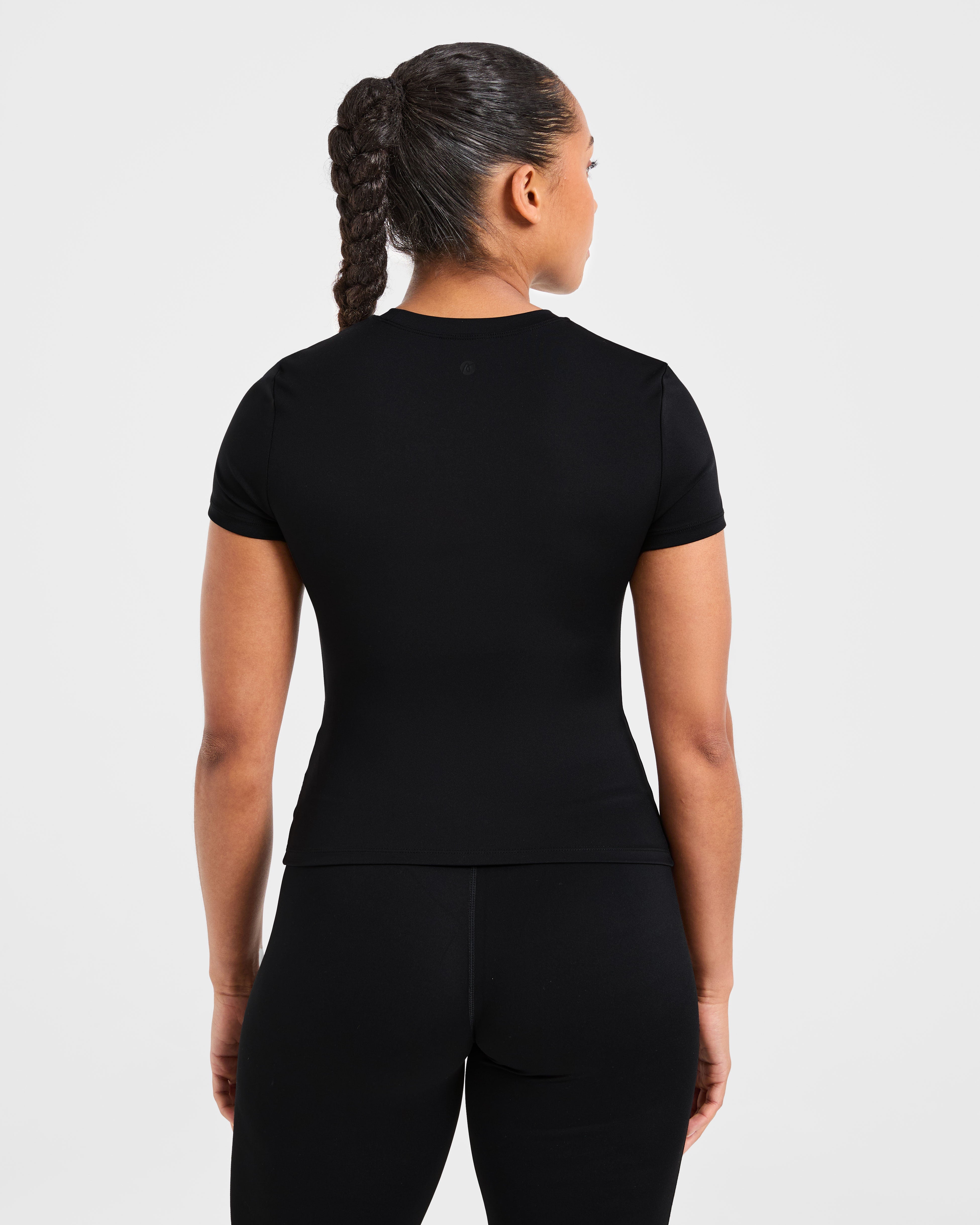 Sculpt T Shirt - Schwarz