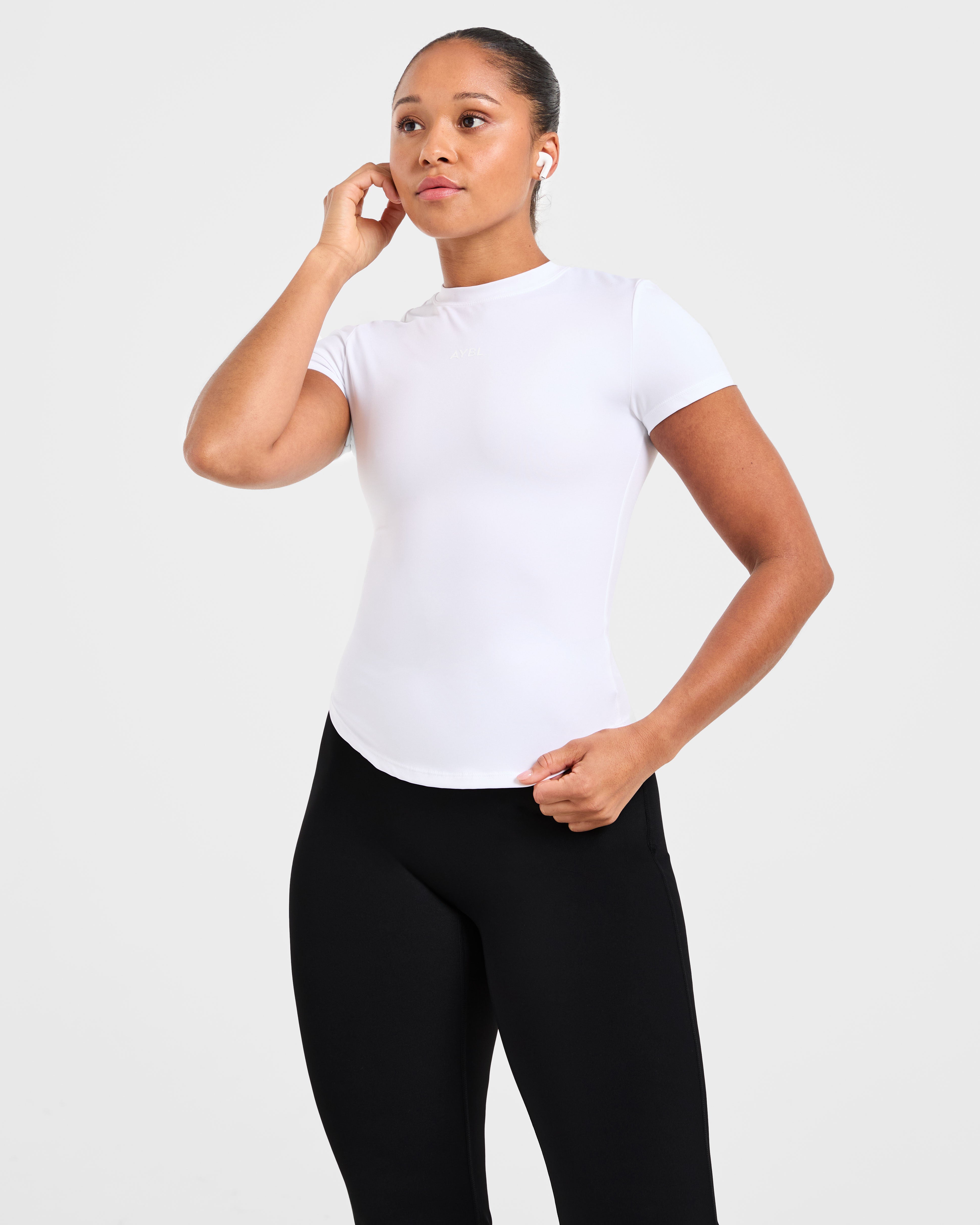 Sculpt T Shirt - Weiß