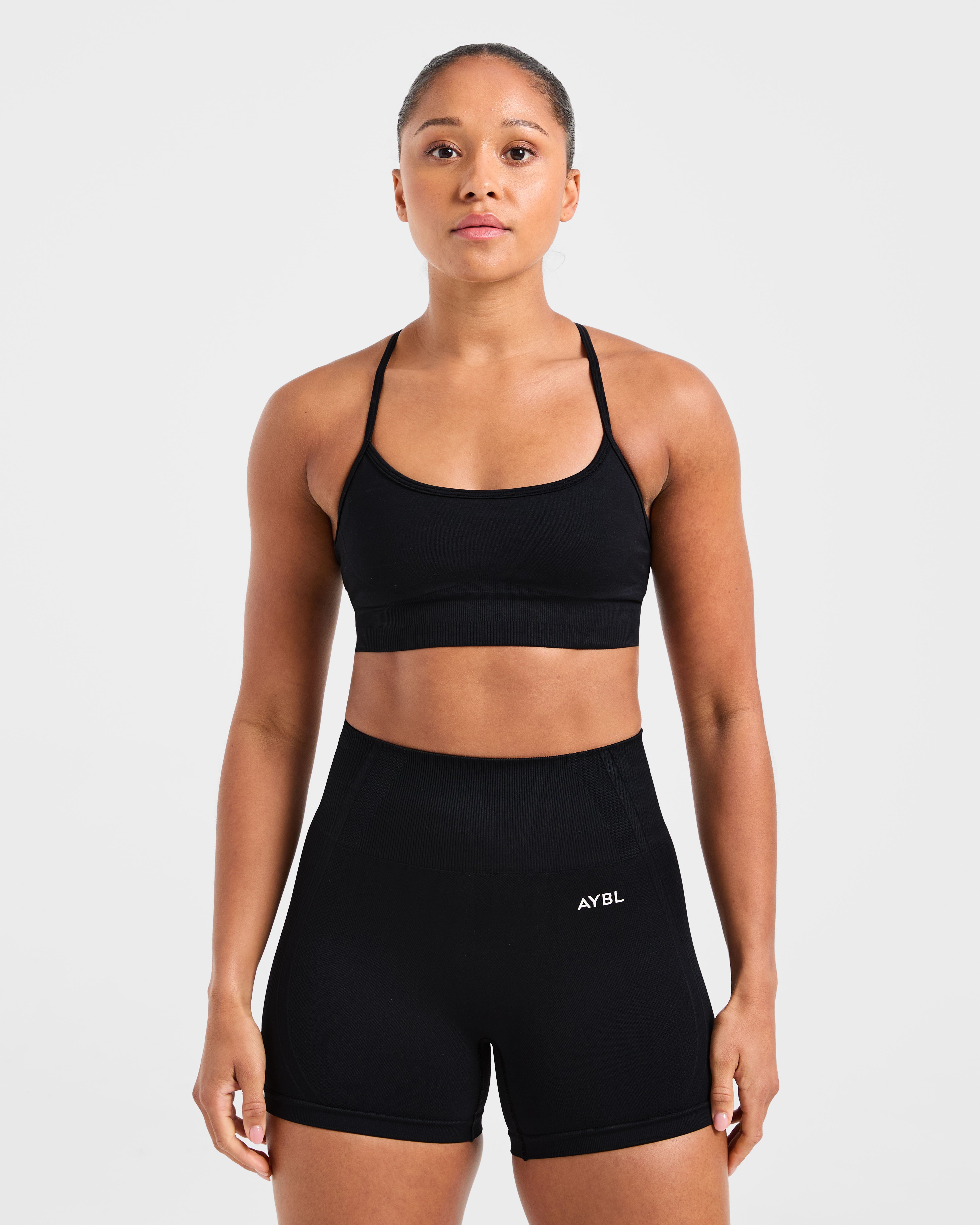 Empower Seamless Sports Bra - Schwarz