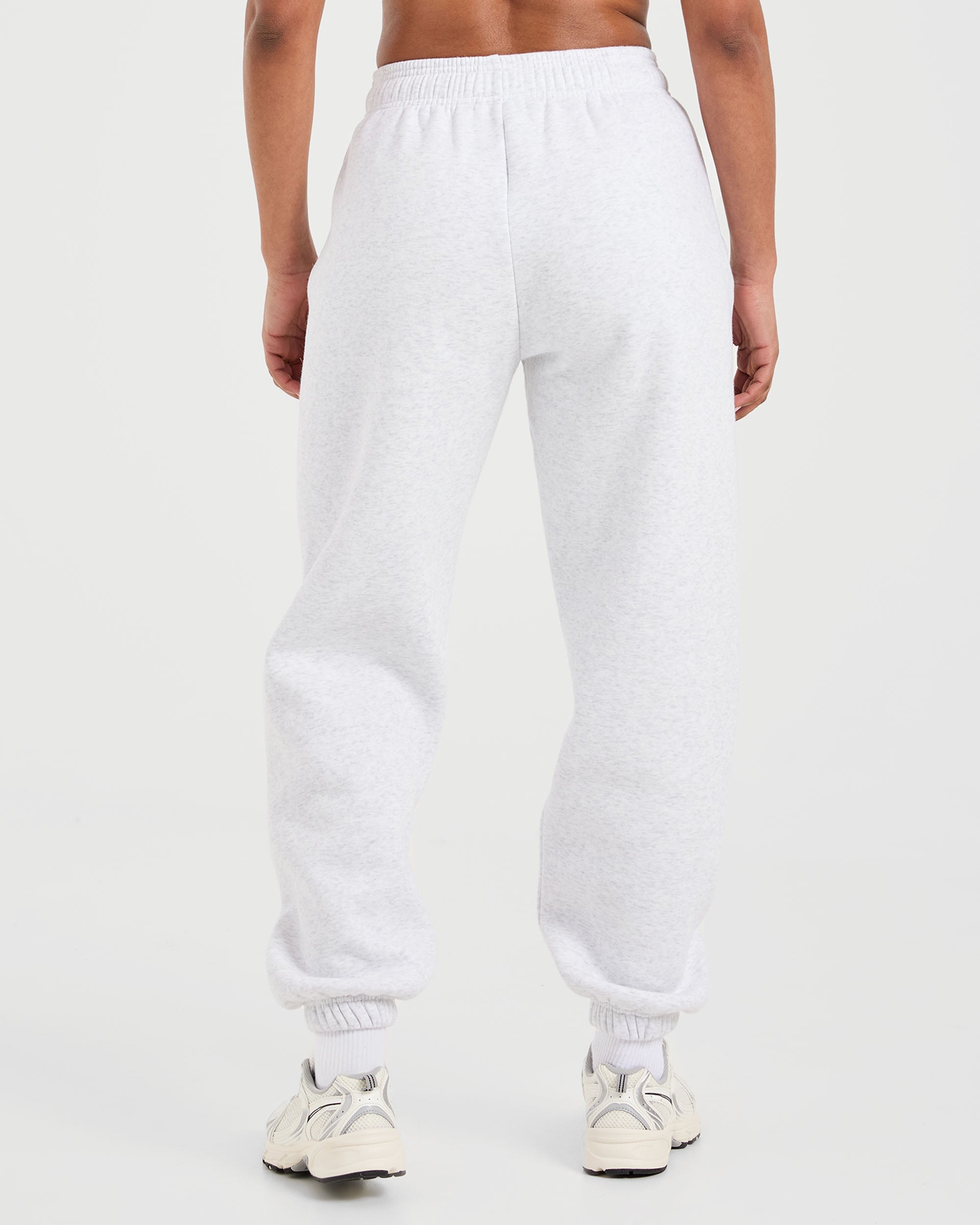 Classic Plush Oversized Joggers - Heather Grau