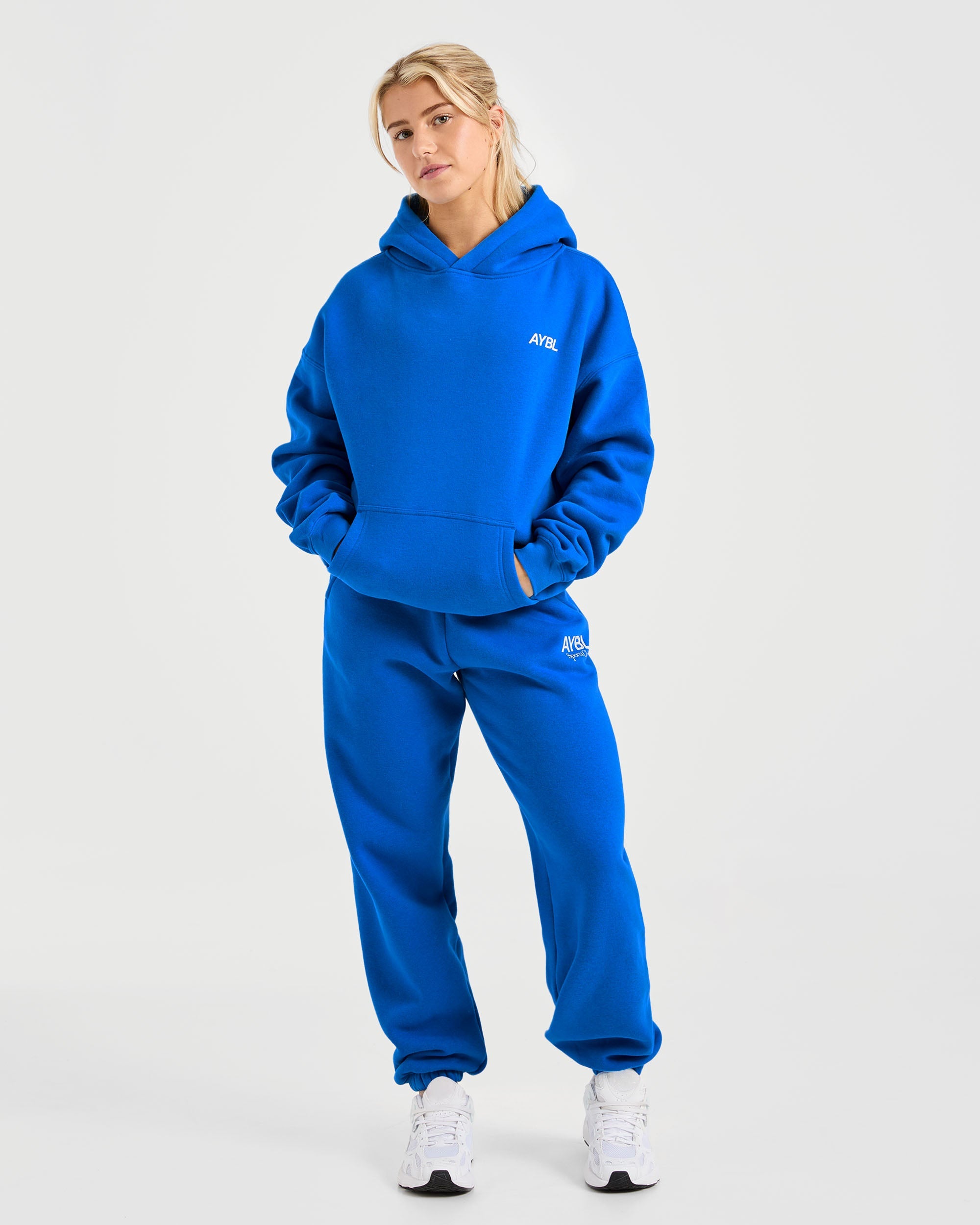 AYBL Sports Club Oversized Joggers - Cobalt