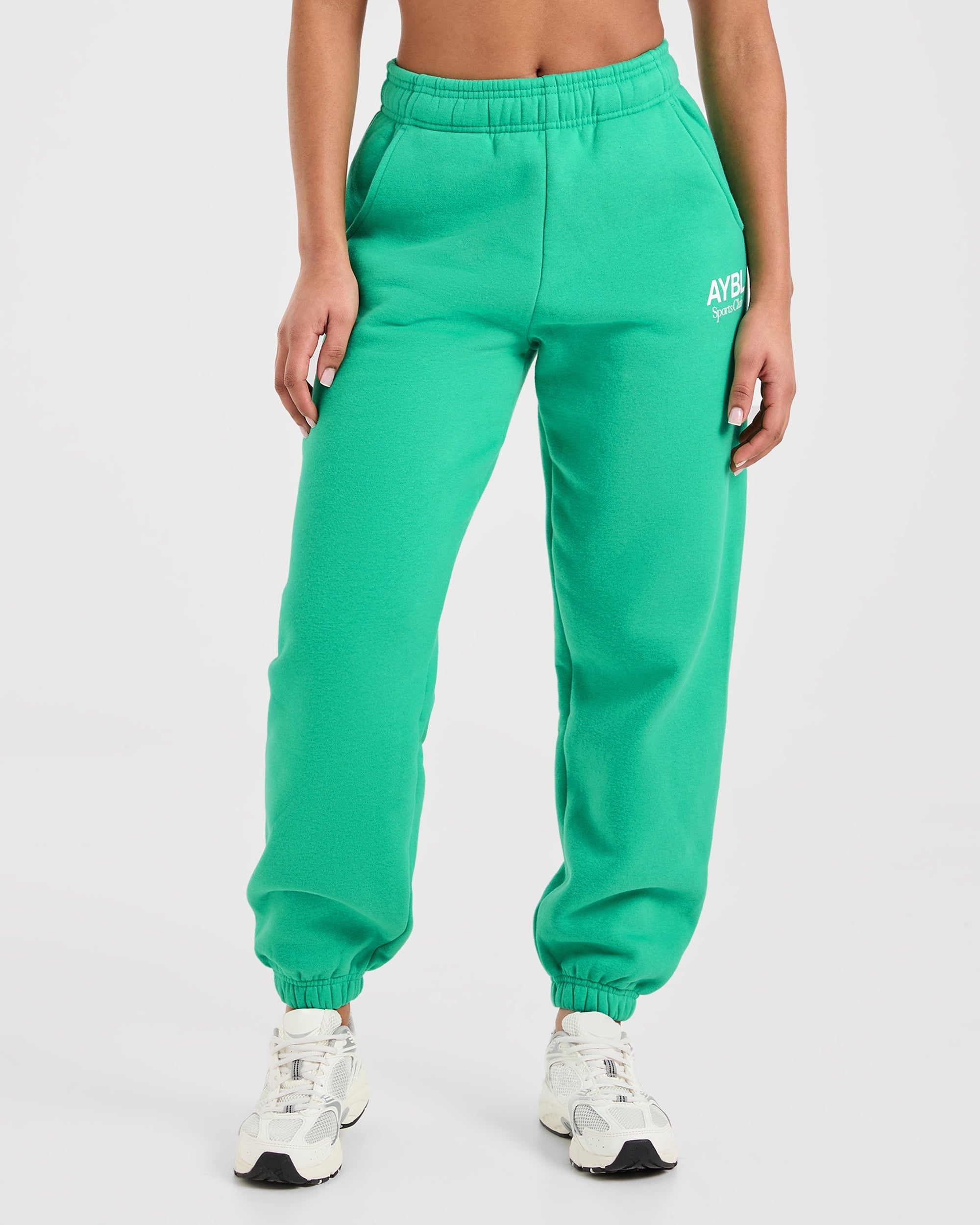 AYBL Sports Club Oversized Joggers - Racing Grün