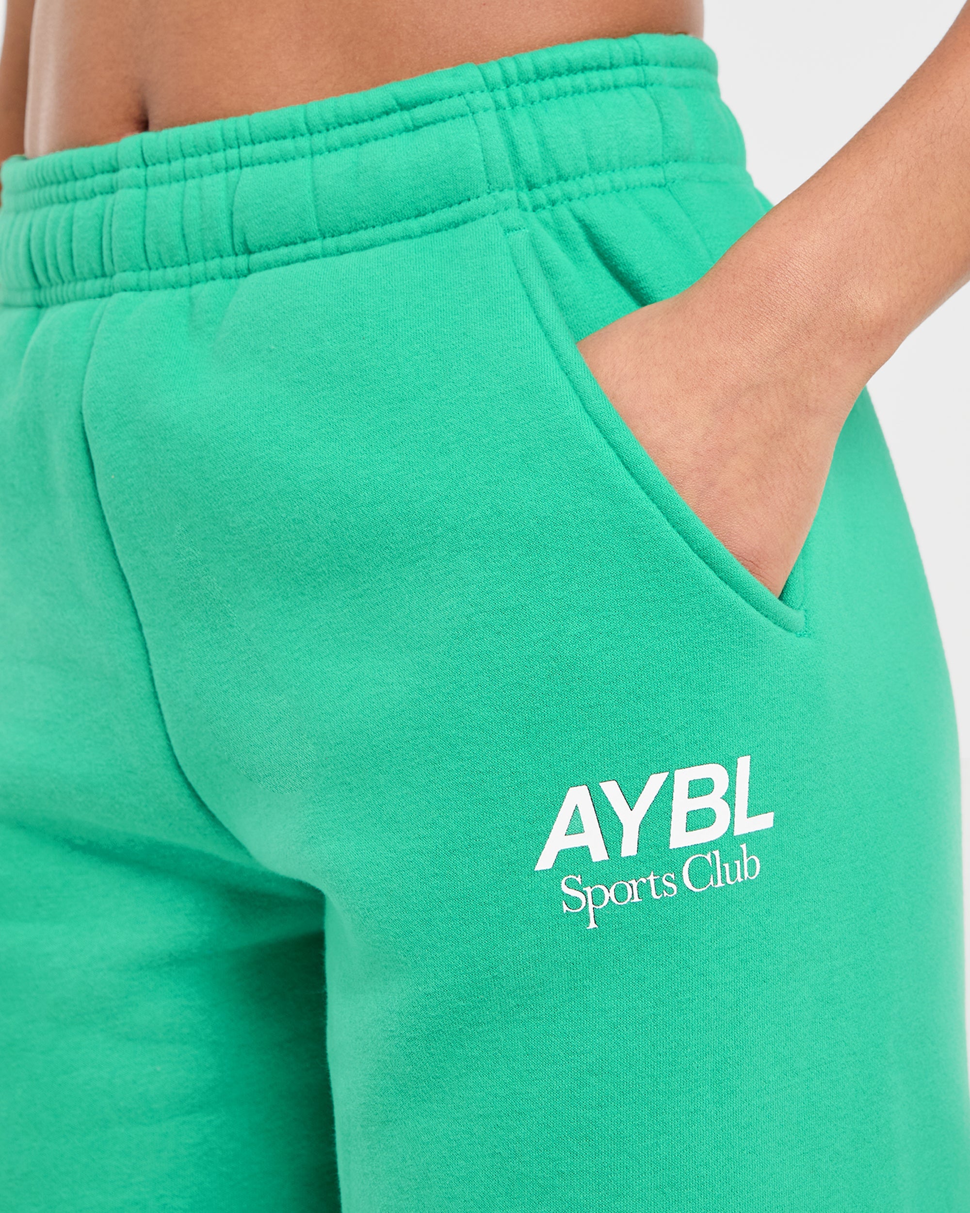 AYBL Sports Club Oversized Joggers - Racing Grün