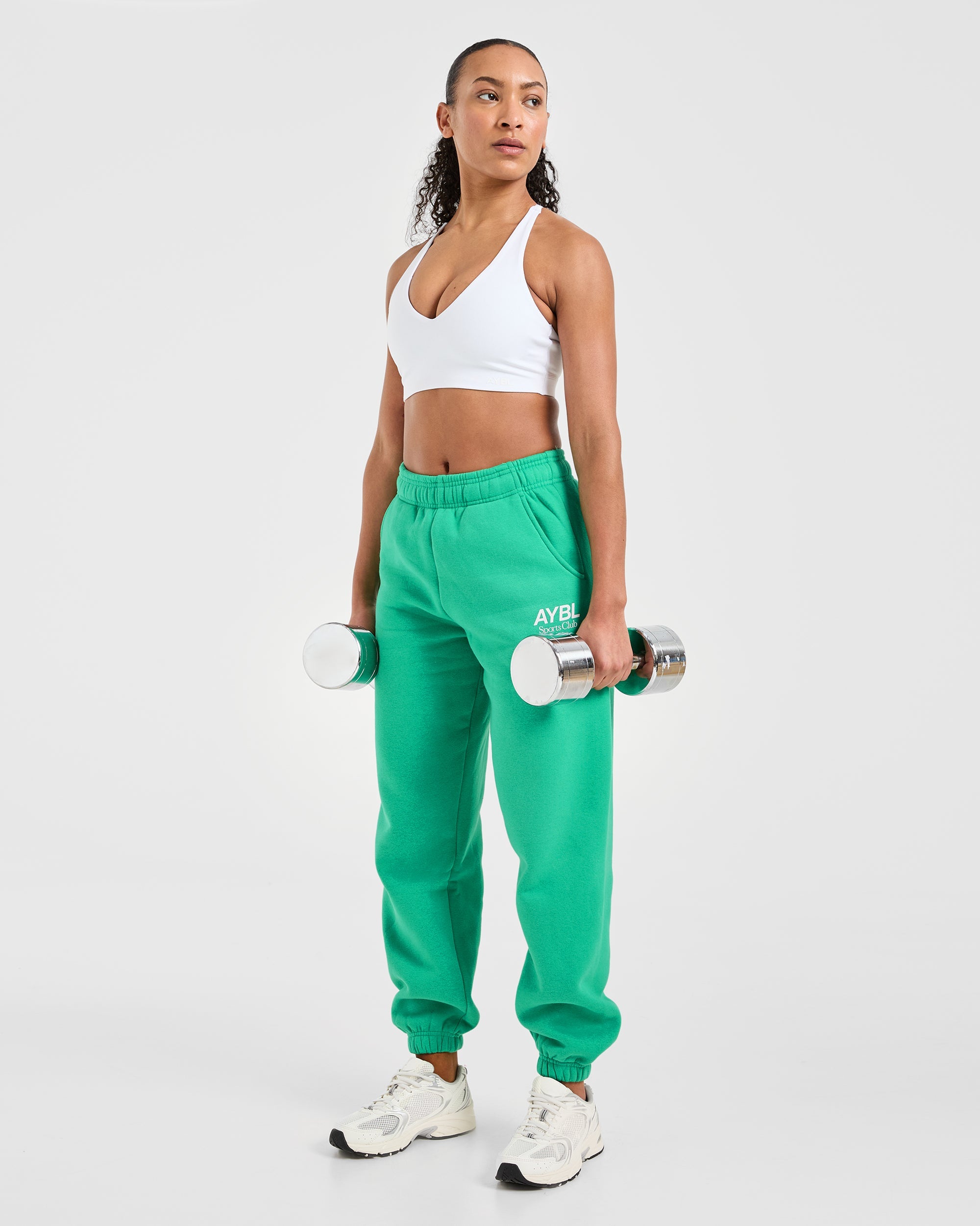 AYBL Sports Club Oversized Joggers - Racing Grün