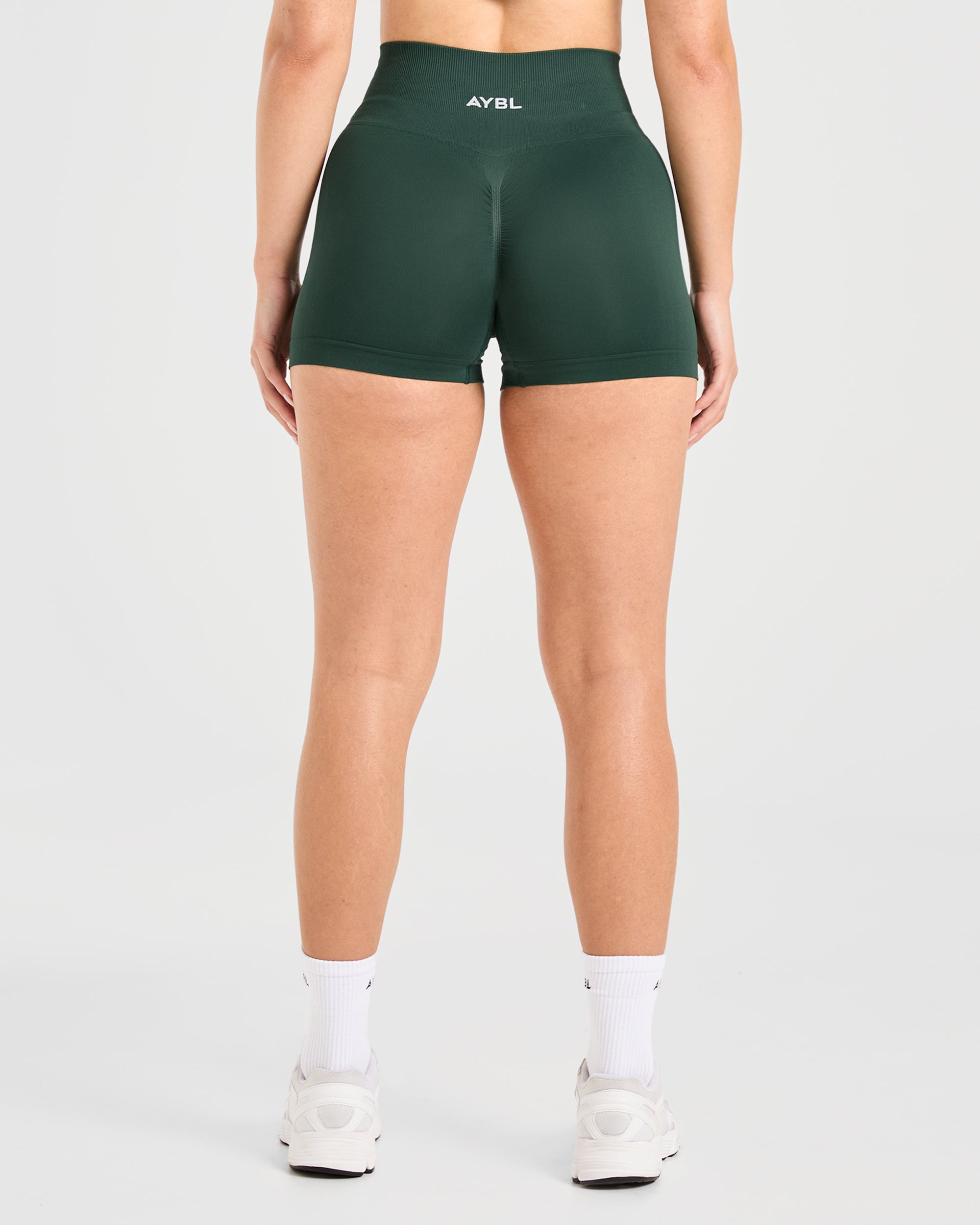 Power Seamless Shorts - Evergreen