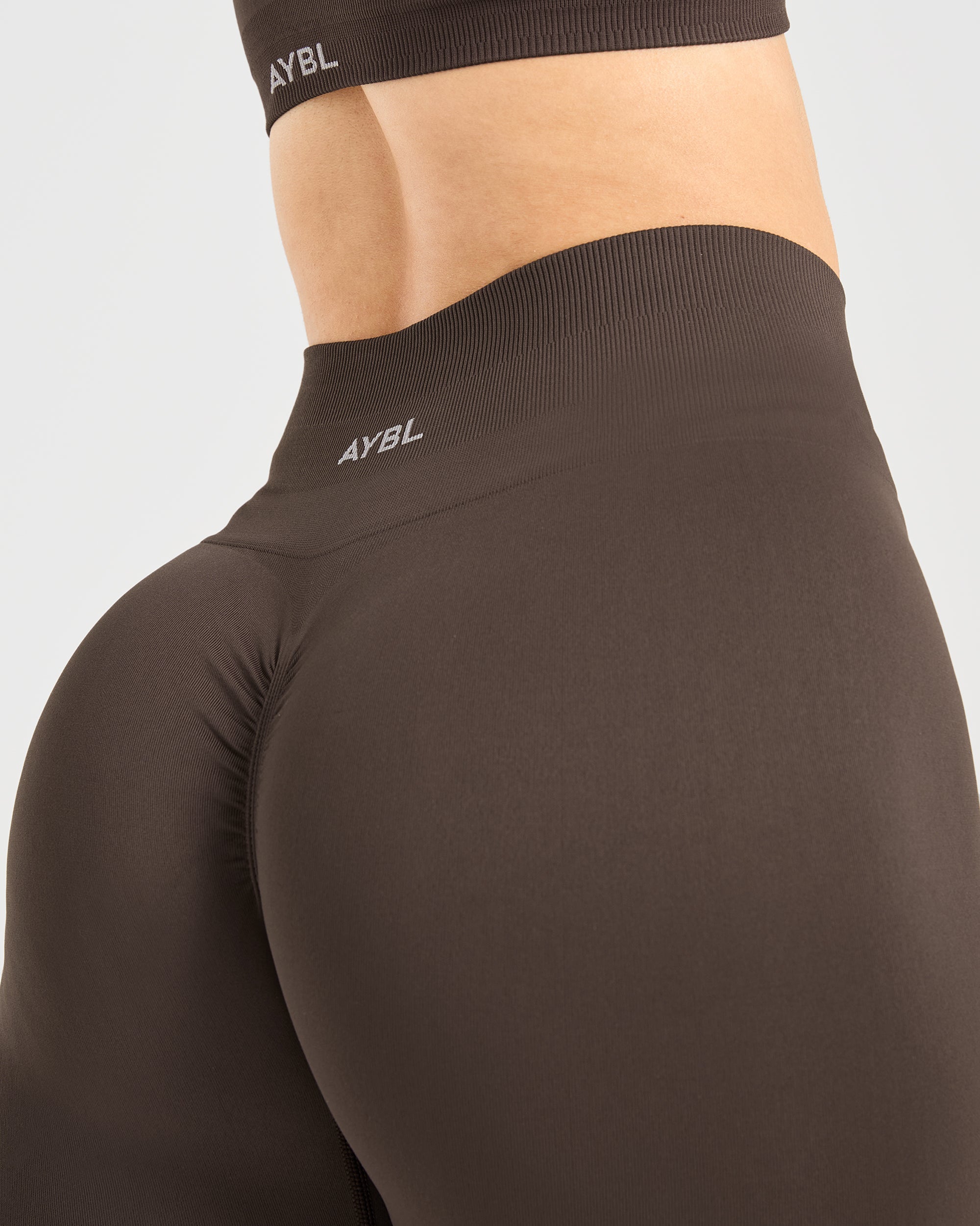 Power Seamless Leggings - Chestnut Braun