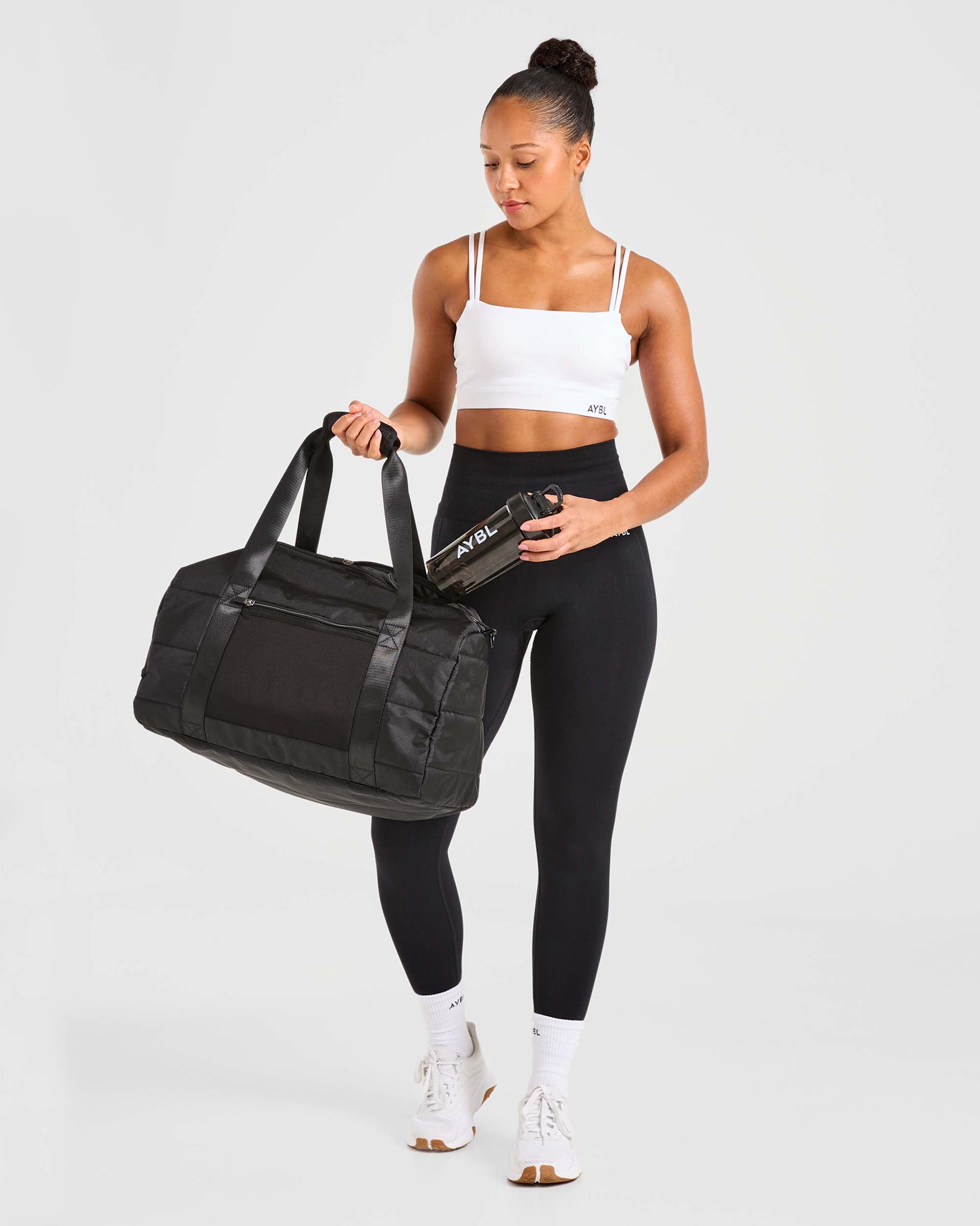 Essential Bandeau Sports Bra - Weiß