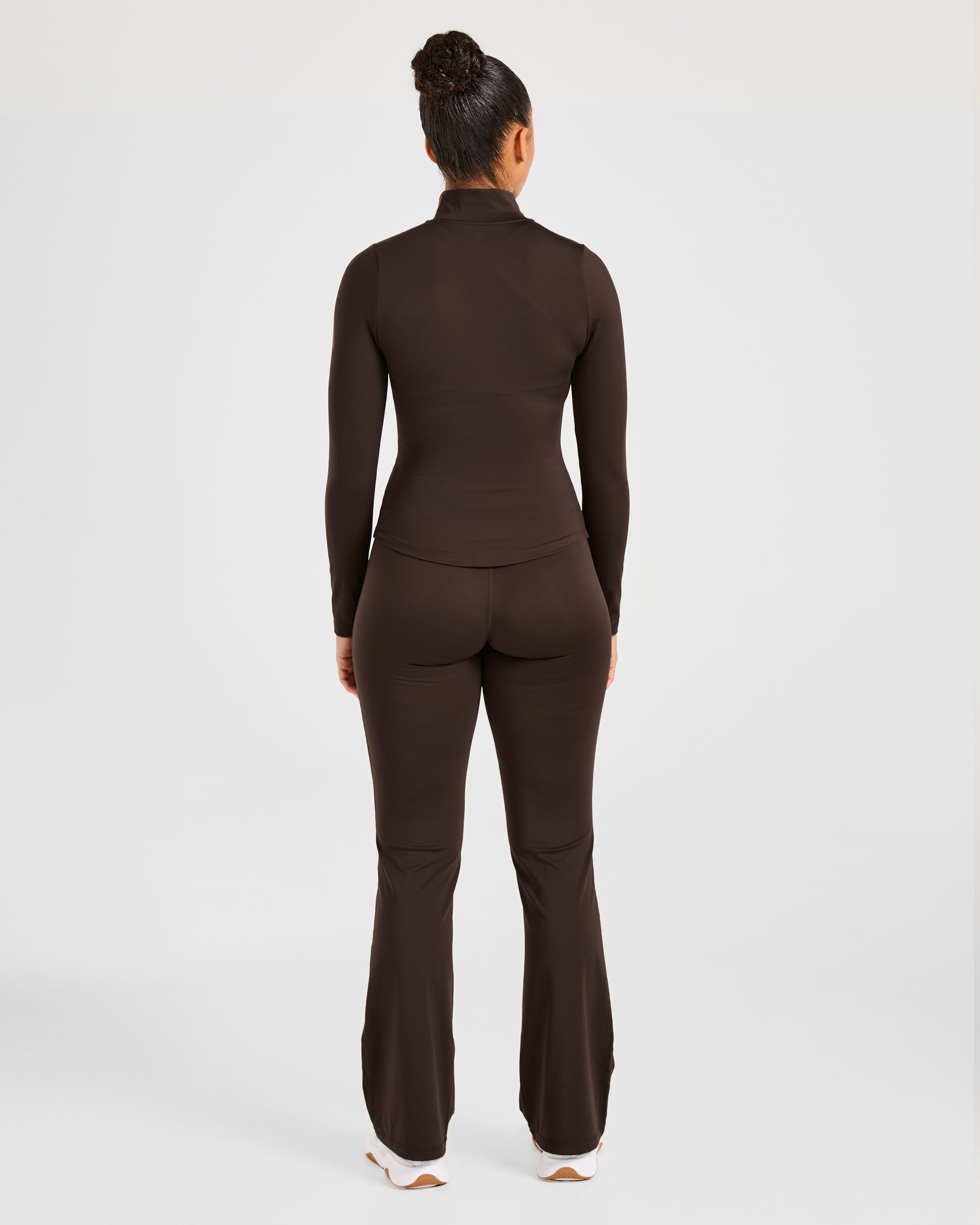 Sculpt Flared Leggings - Deep Cocoa Braun