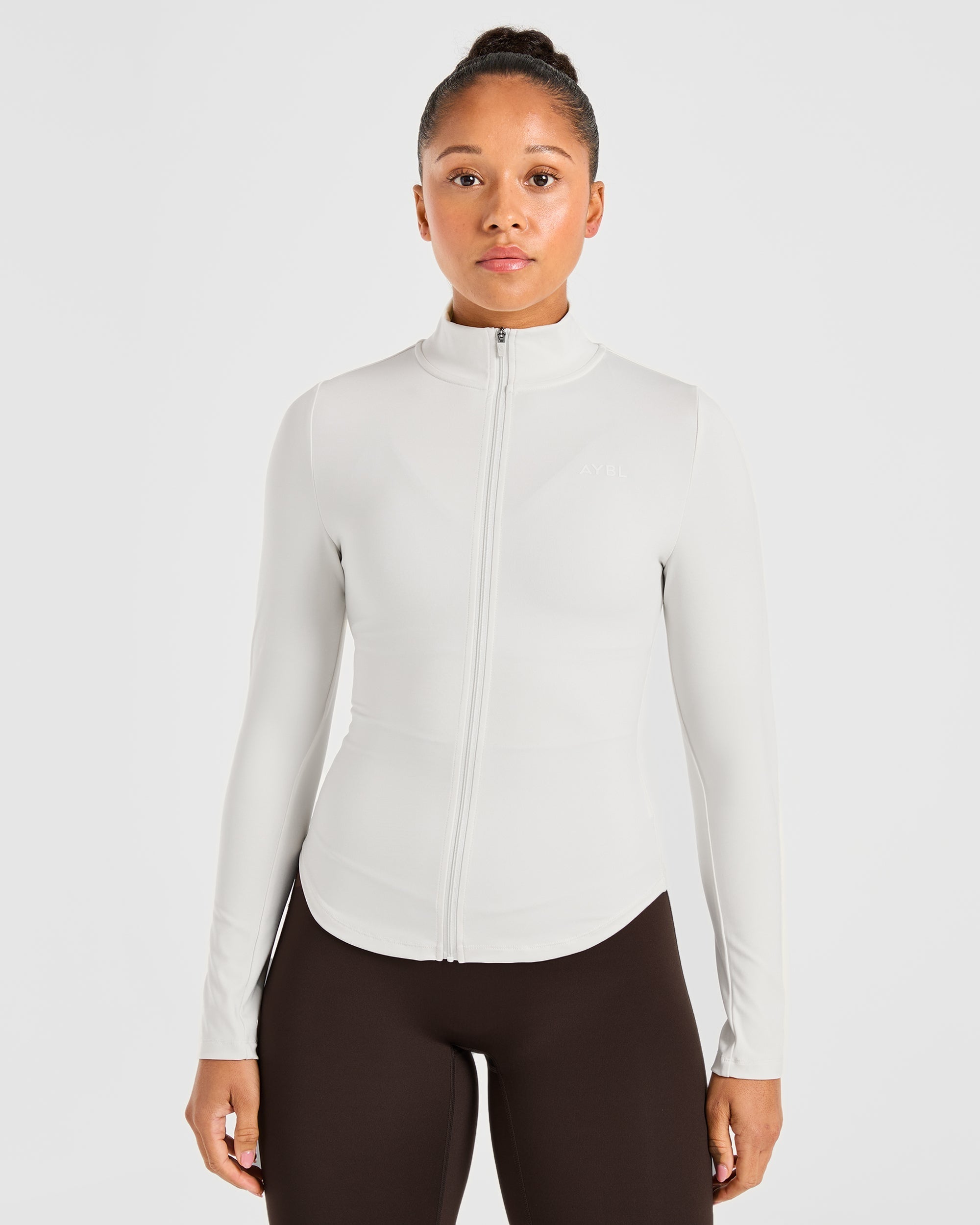 Sculpt Zip Jacket - Marshmallow