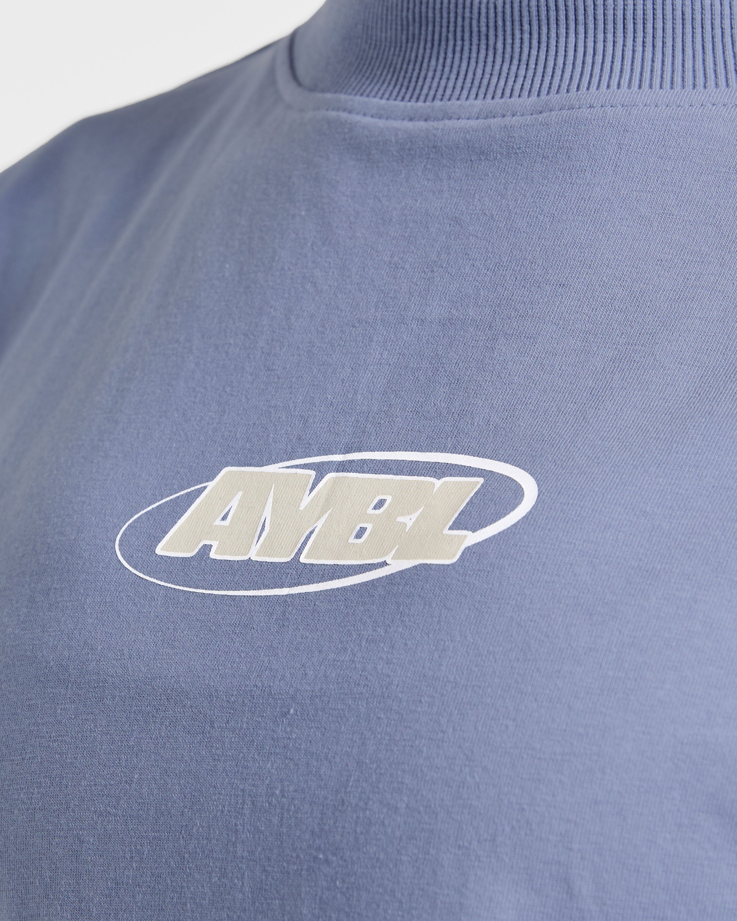 Sports Essentials Oversized T Shirt - Slate Blau