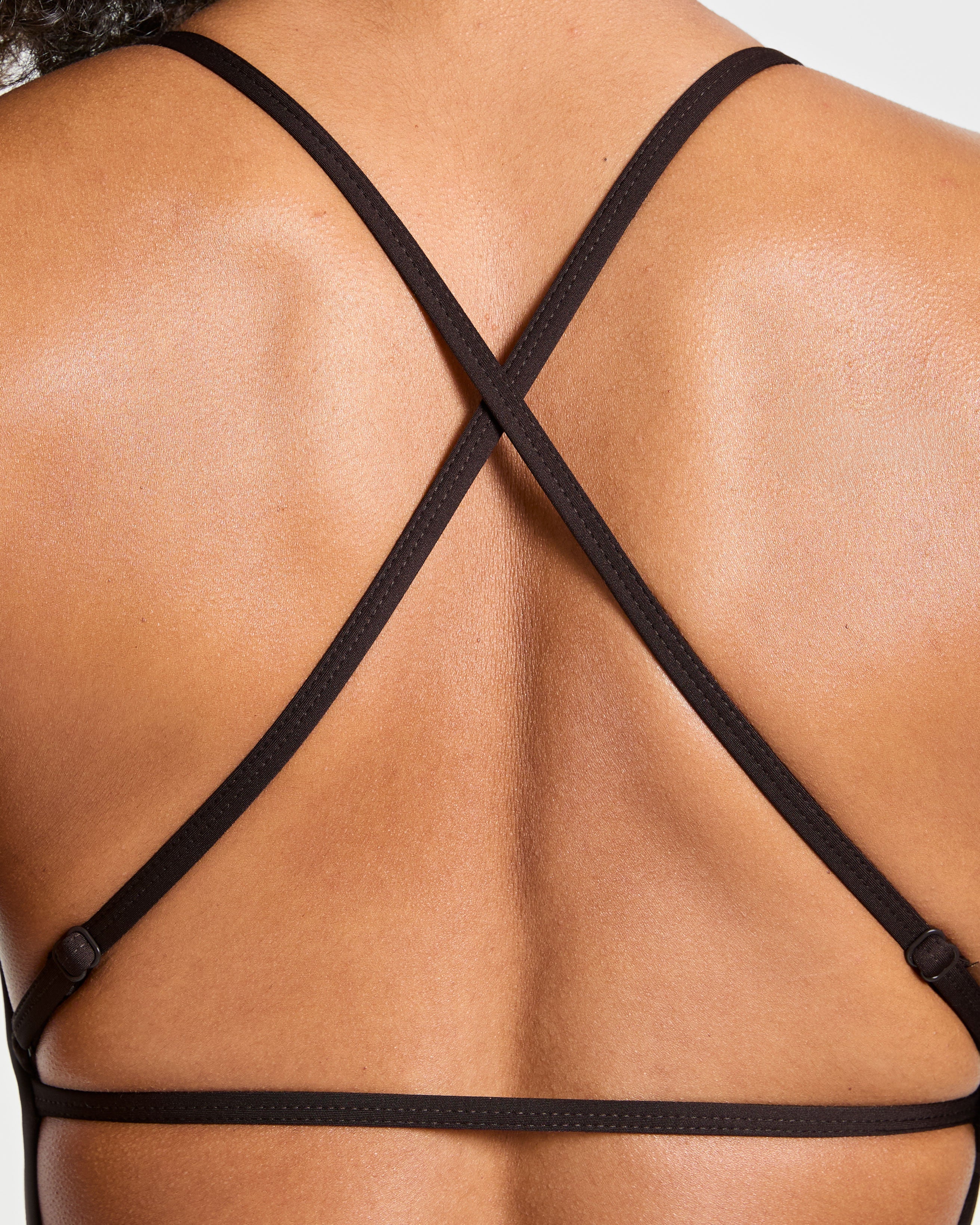 Sculpt Backless All In One - Deep Cocoa Braun