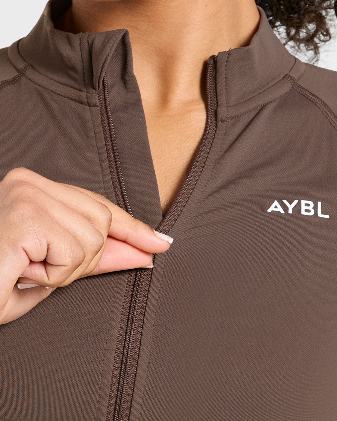 Enhance Seamless Jacket - Braun