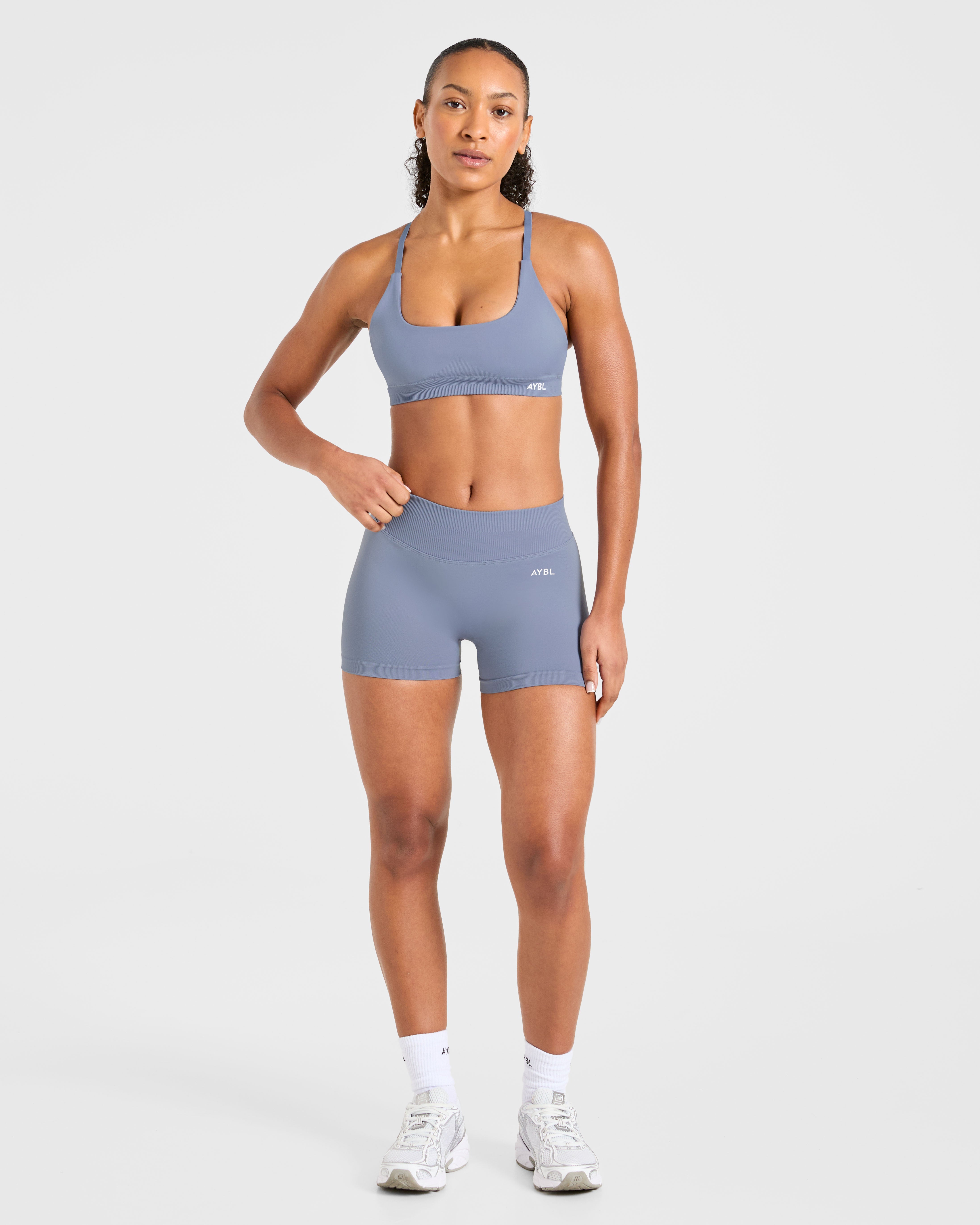Enhance Seamless Shorts - Slate Blau