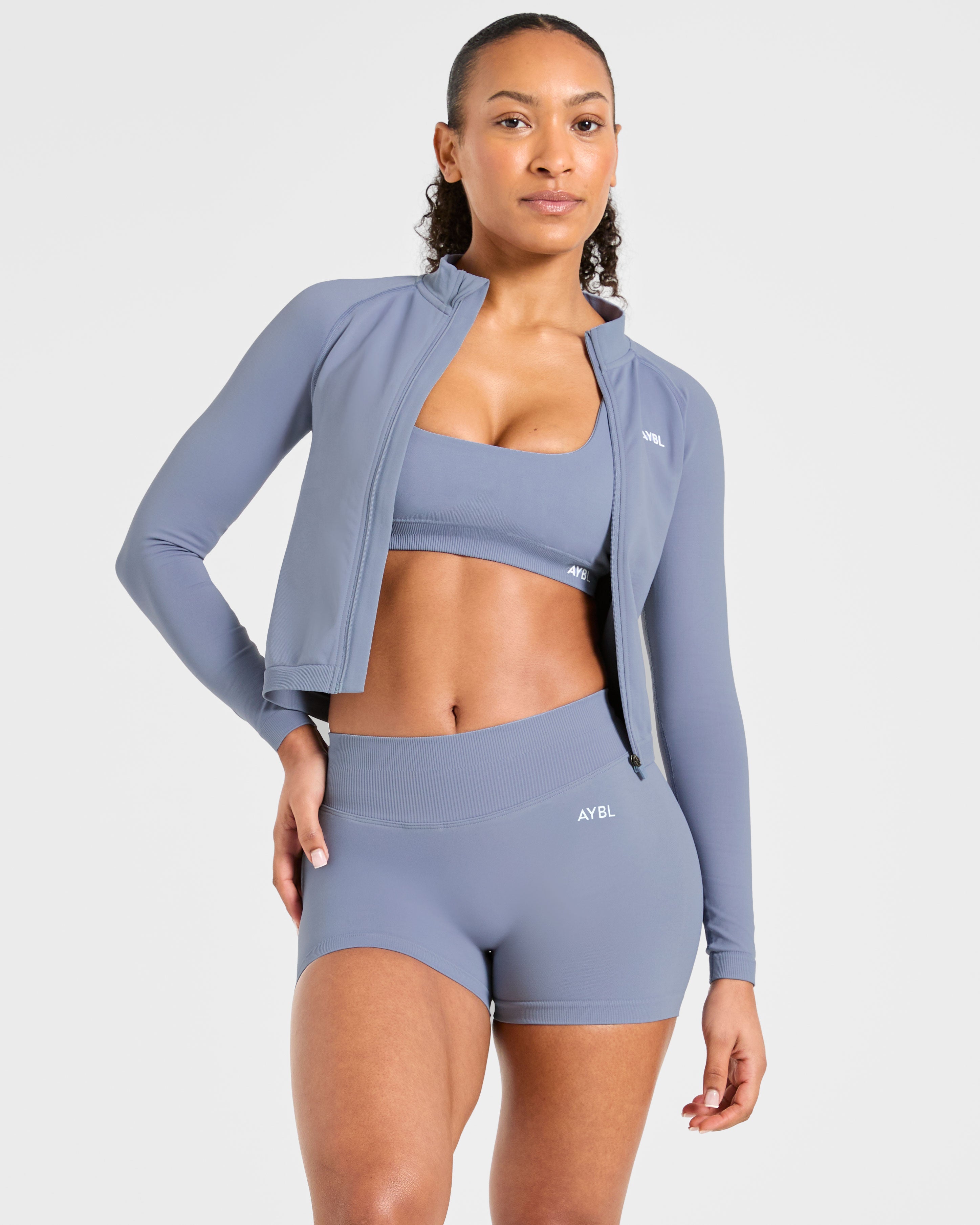 Enhance Seamless Shorts - Slate Blau