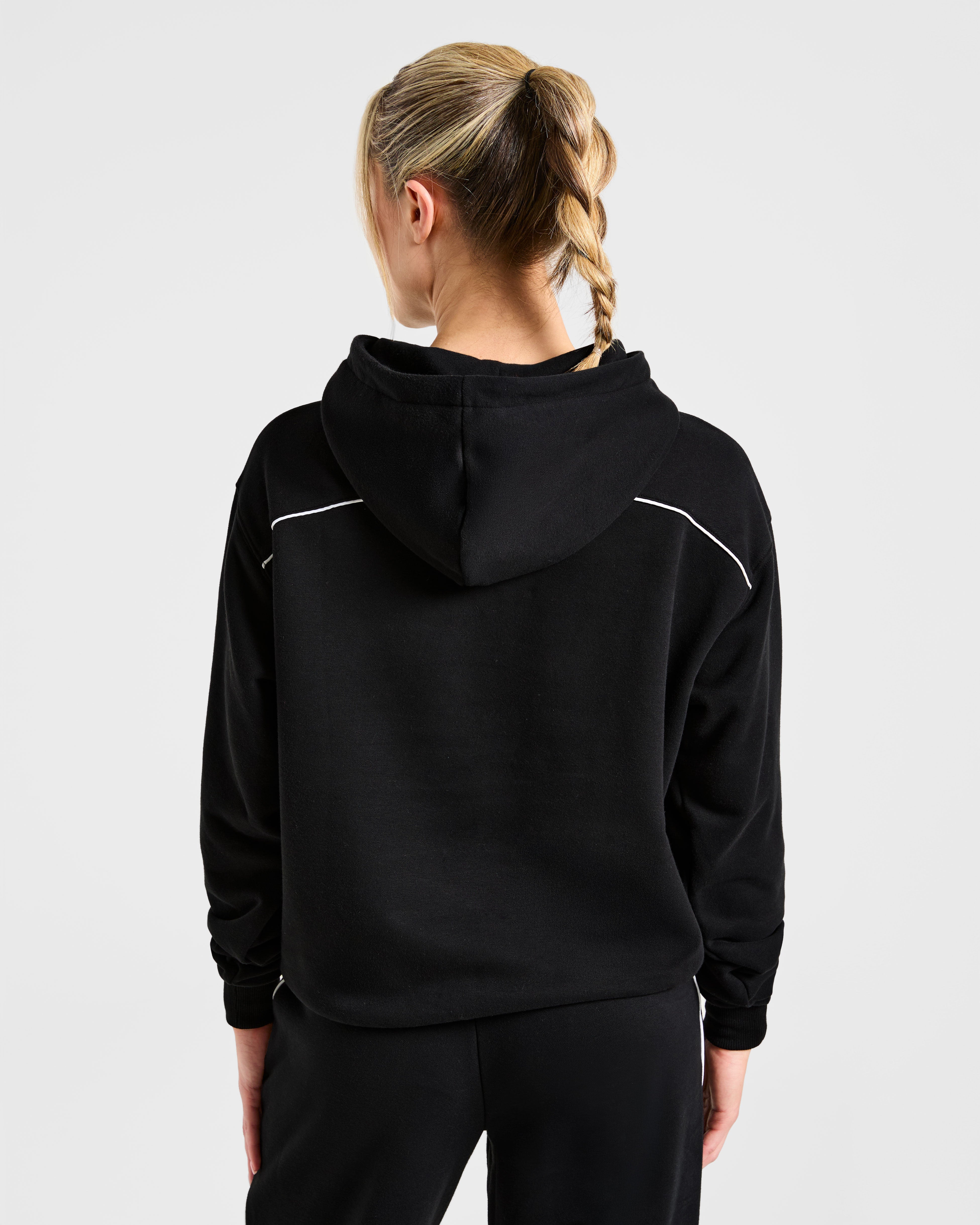 Form Hoodie - Schwarz