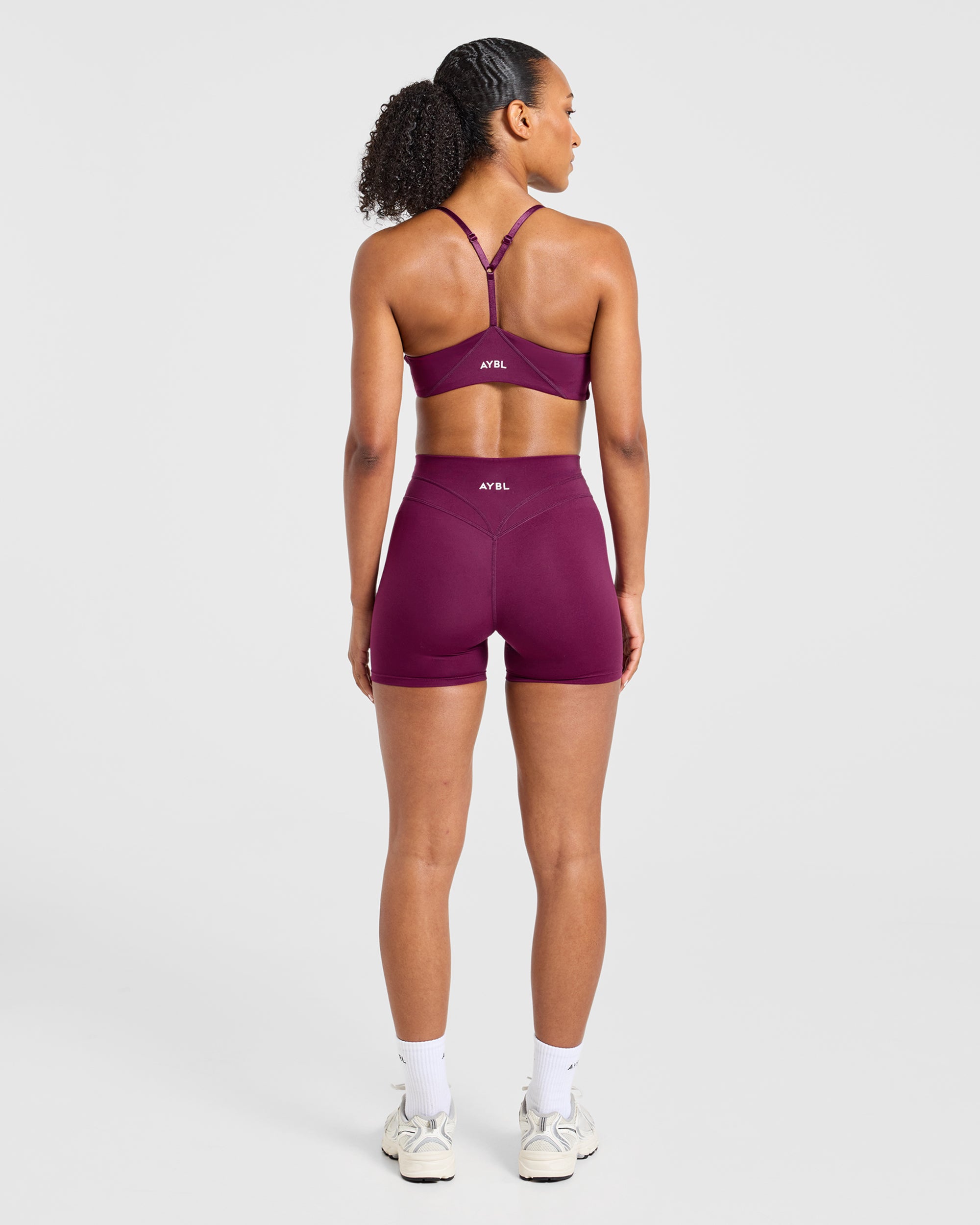 Engage Sports Bra - Rich Plum
