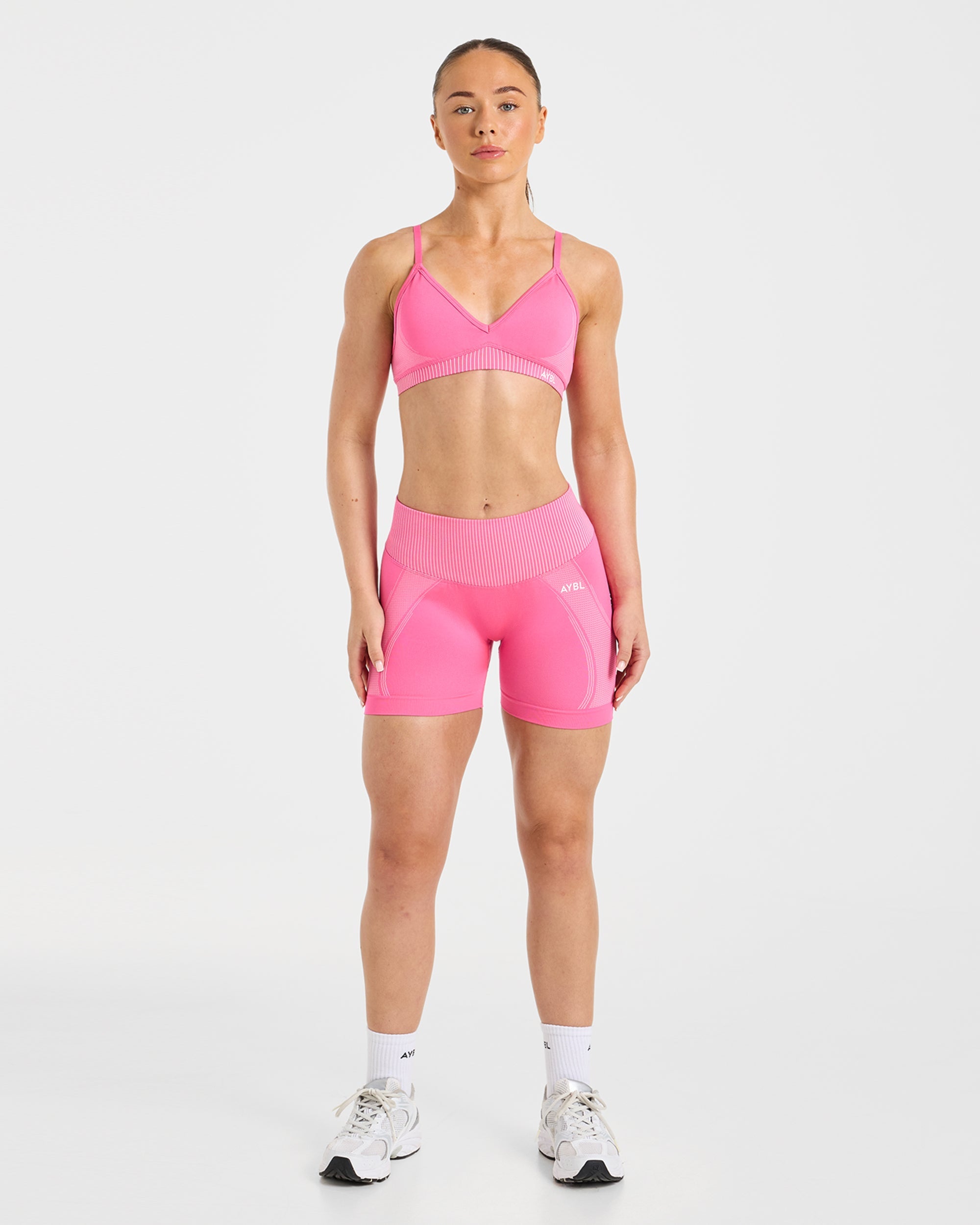 Charge Seamless Sports Bra - Rosa