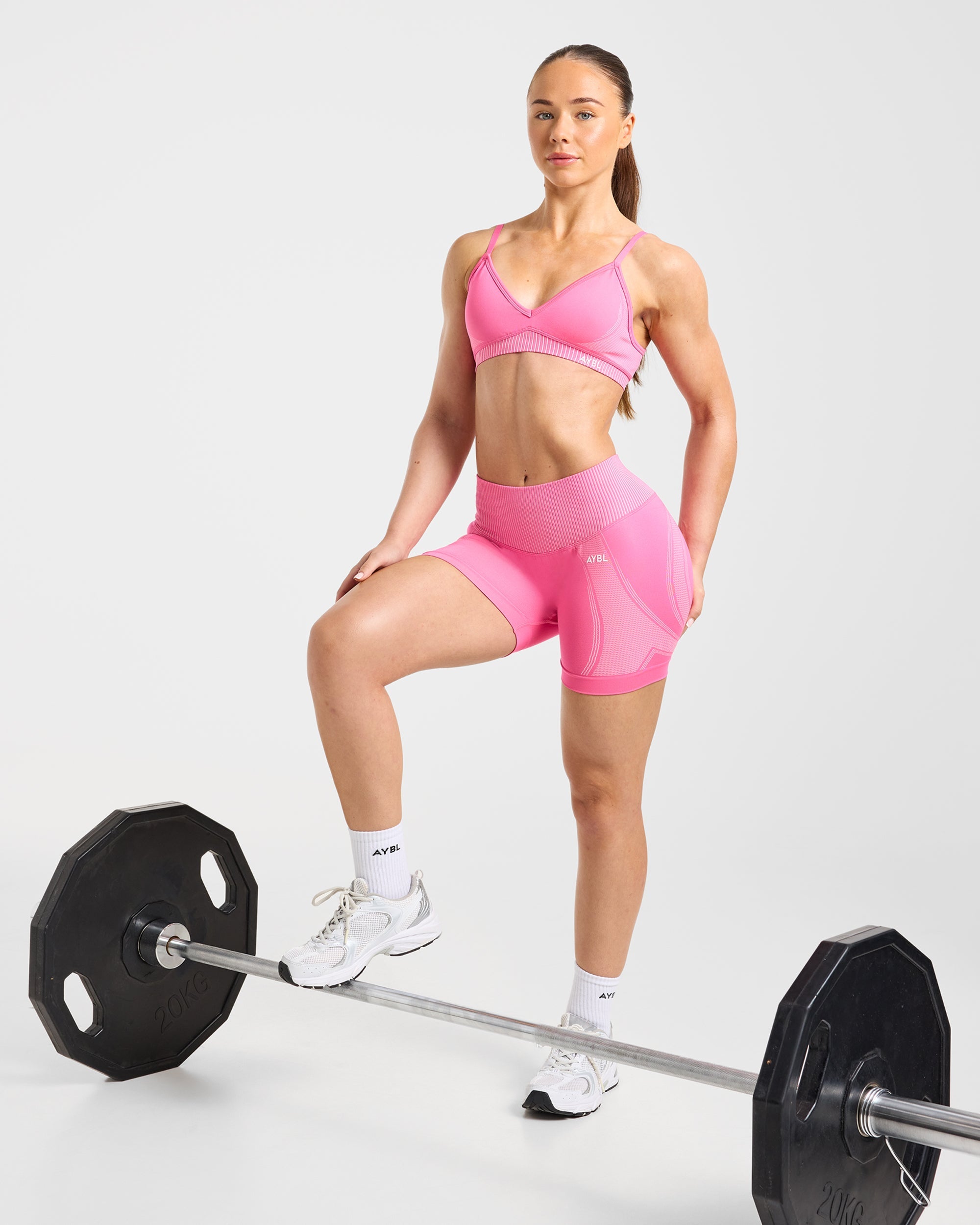 Charge Seamless Shorts - Rosa