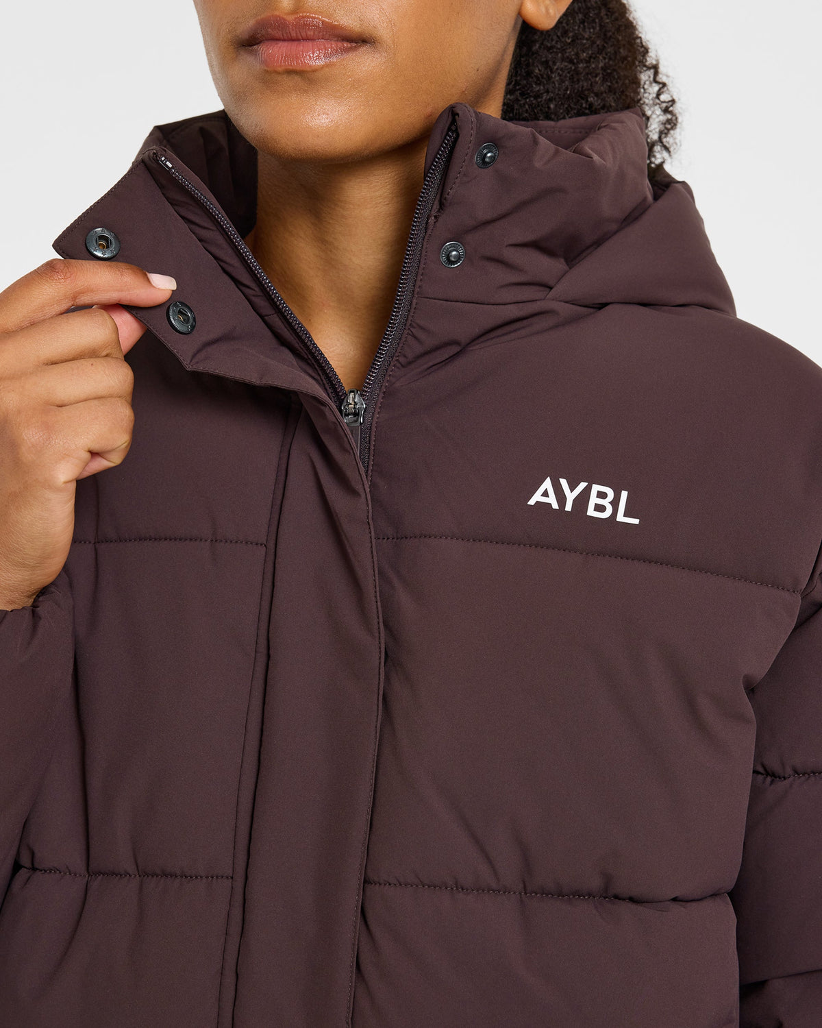 Signature Puffer Coat - Cocoa Braun