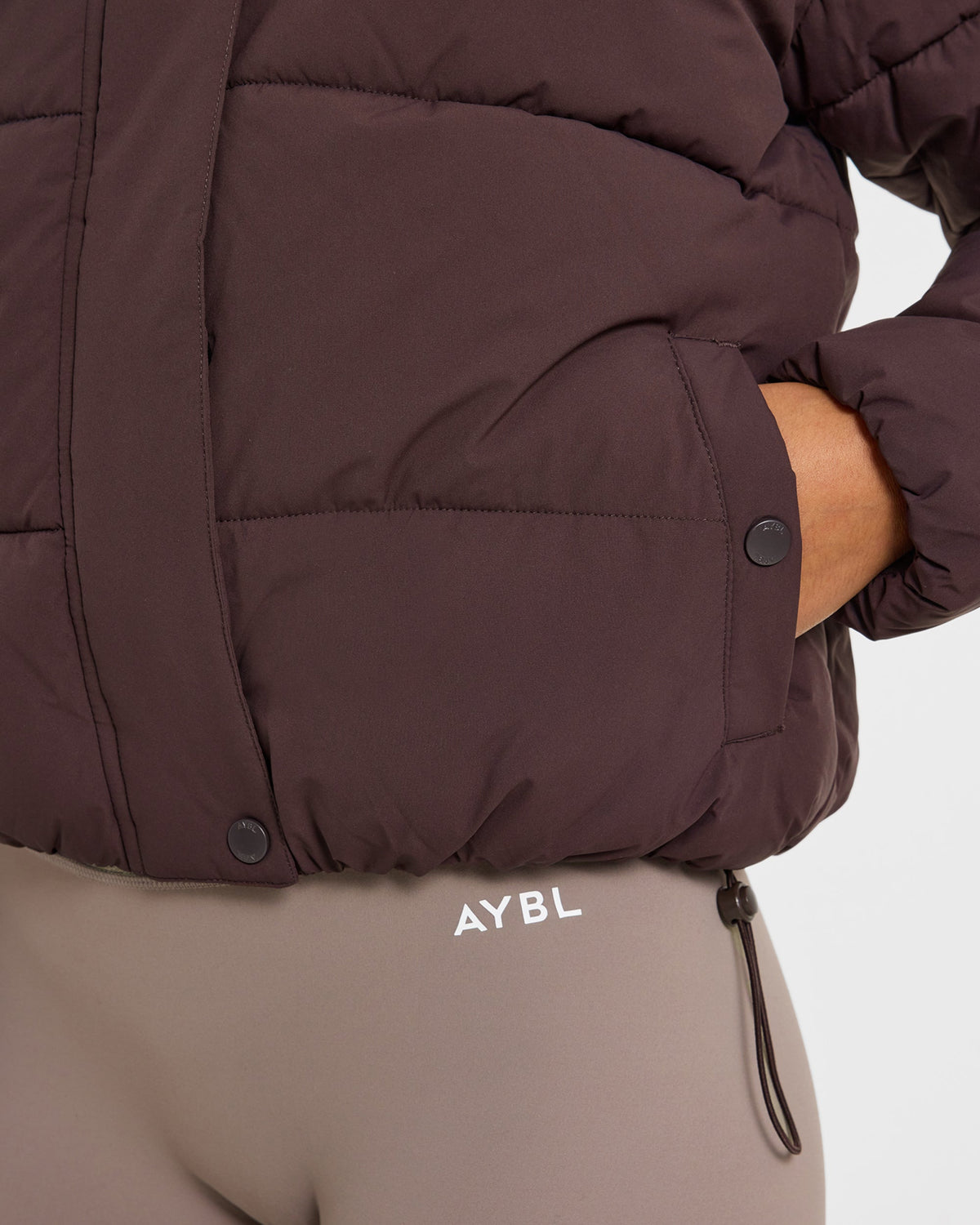 Signature Puffer Coat - Cocoa Braun