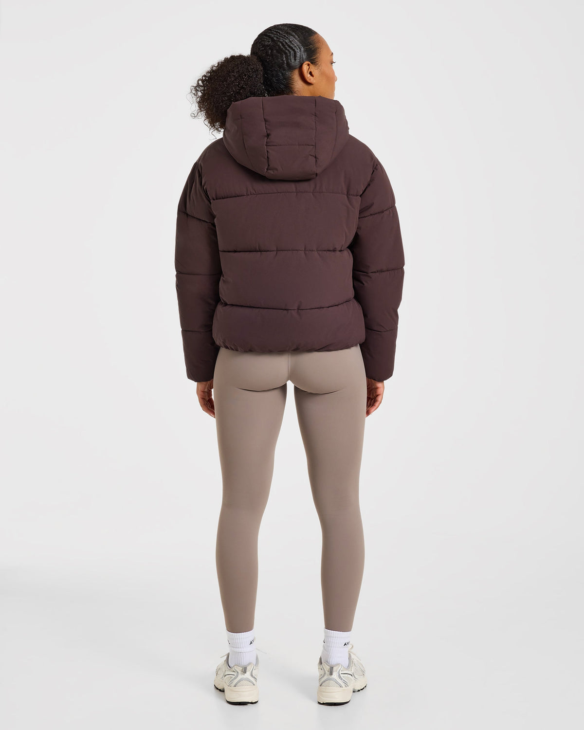 Signature Puffer Coat - Cocoa Braun