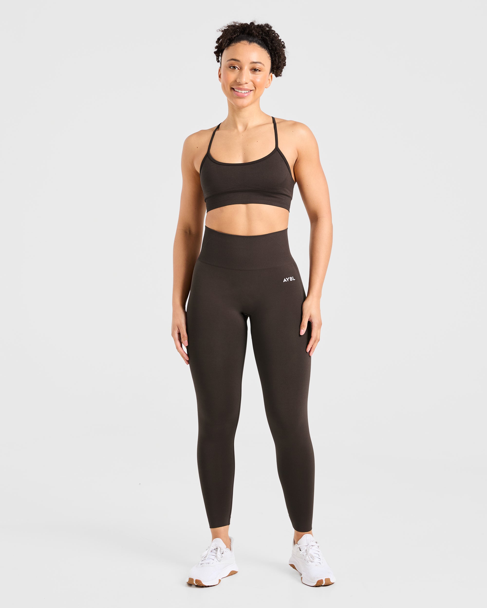 Empower Seamless Leggings - Cocoa Braun