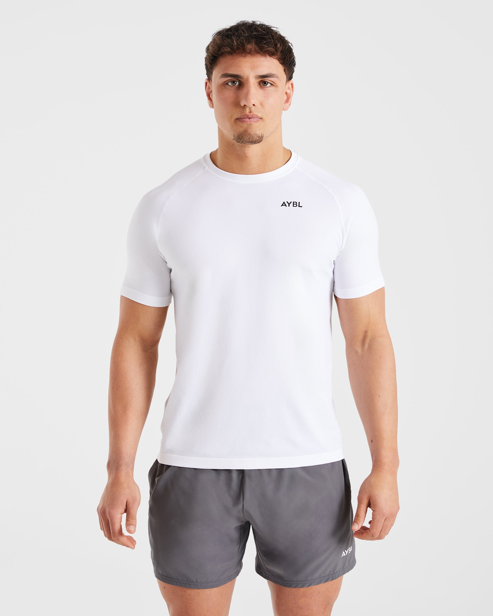 Ascend Seamless T Shirt - Weiß