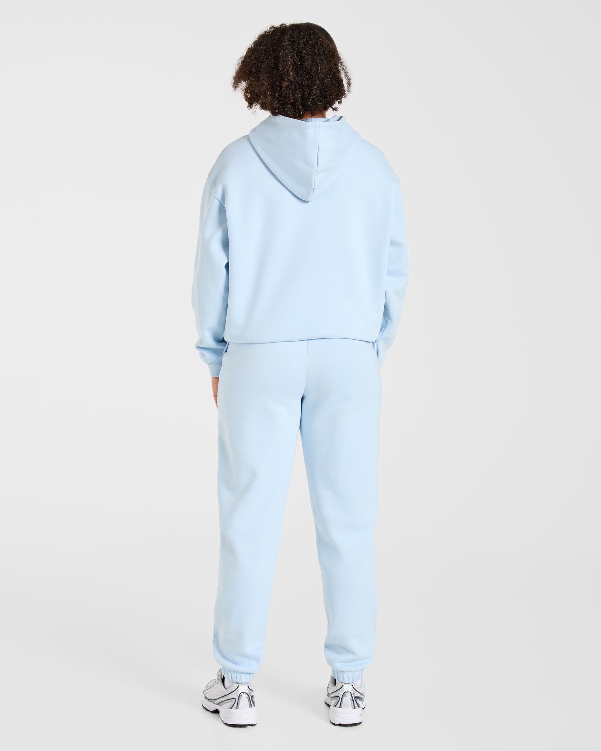 Lifestyle Oversized Hoodie - Spring Blau