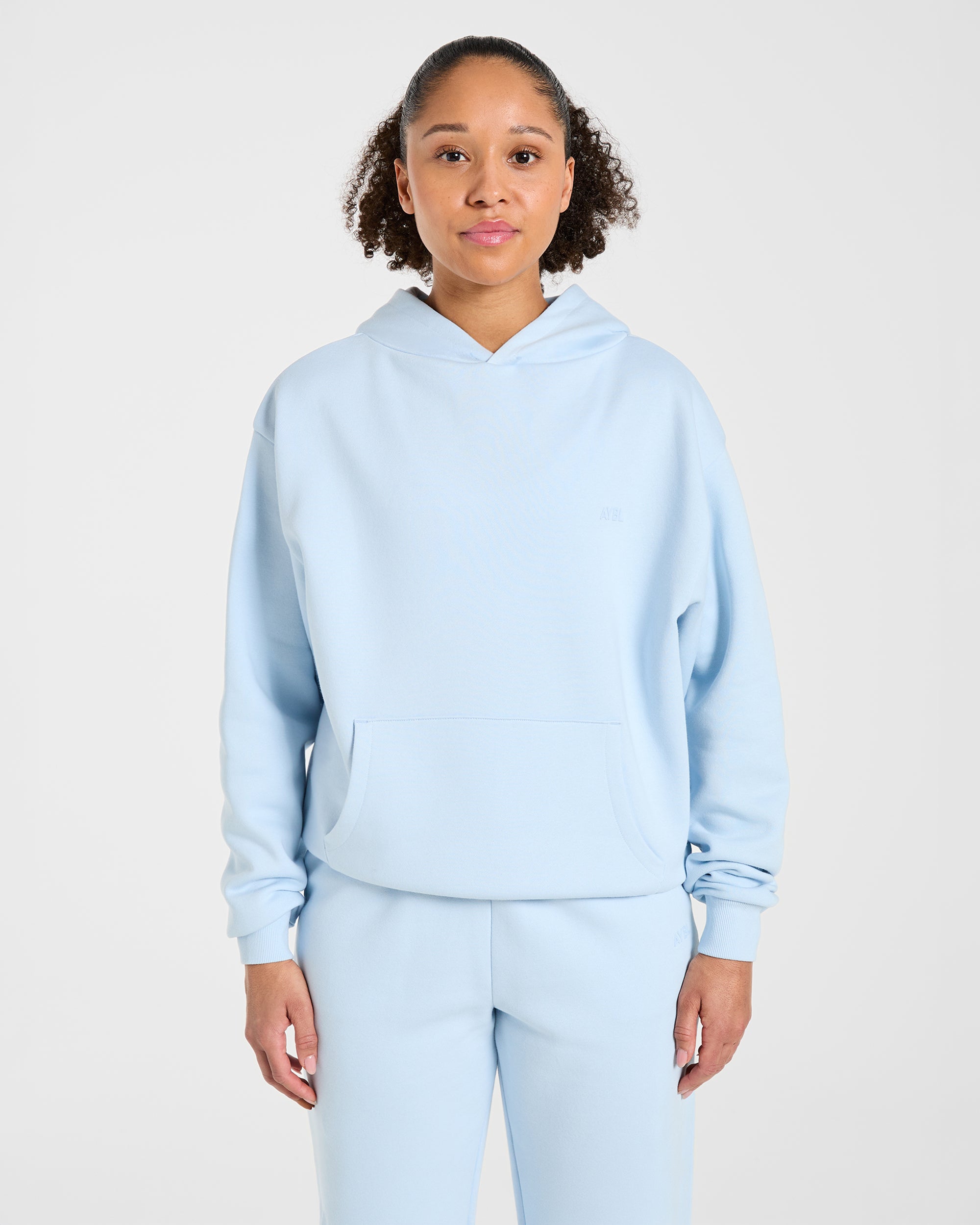 Lifestyle Oversized Hoodie - Spring Blau