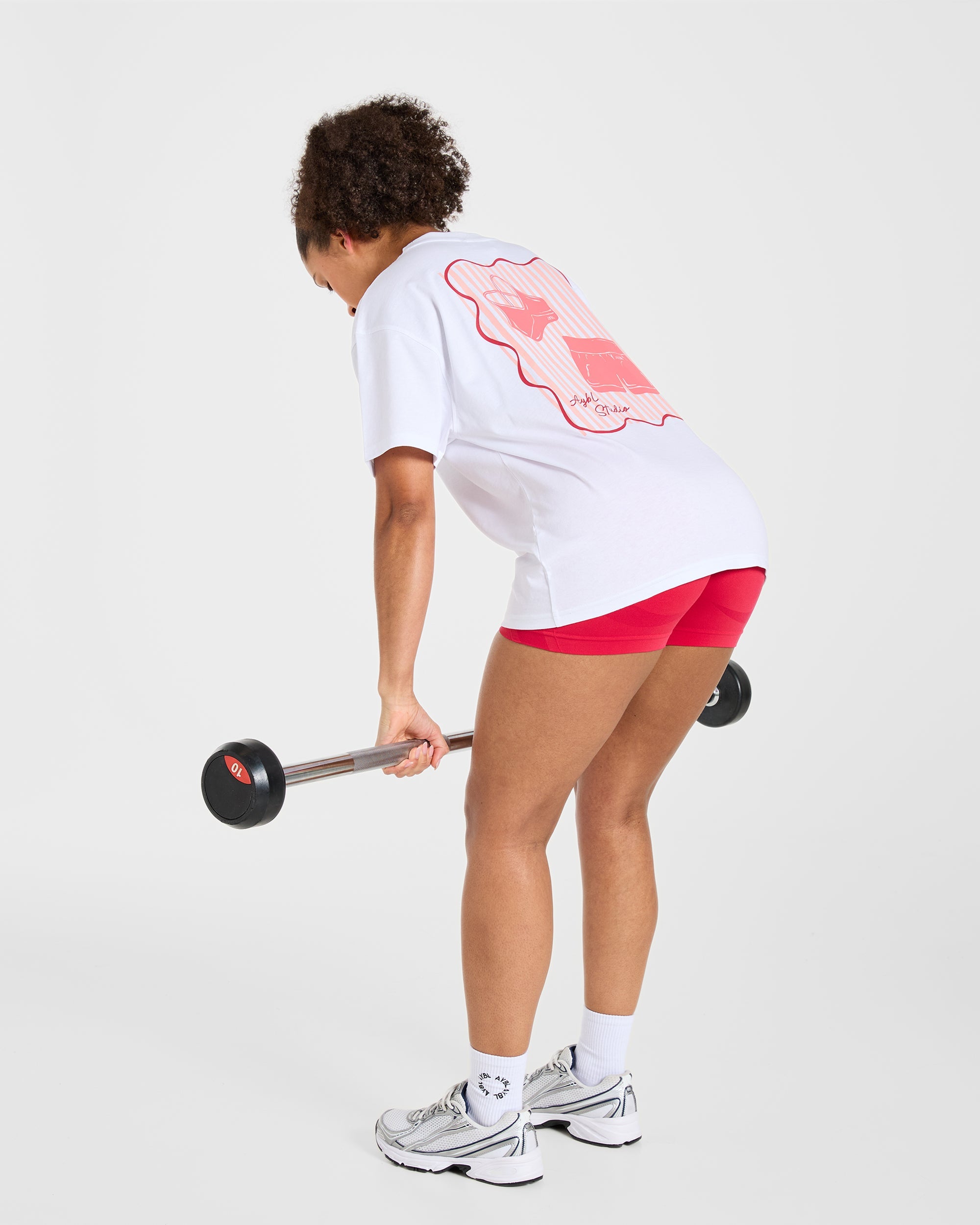 AYBL Studio Oversized T Shirt - Weiß