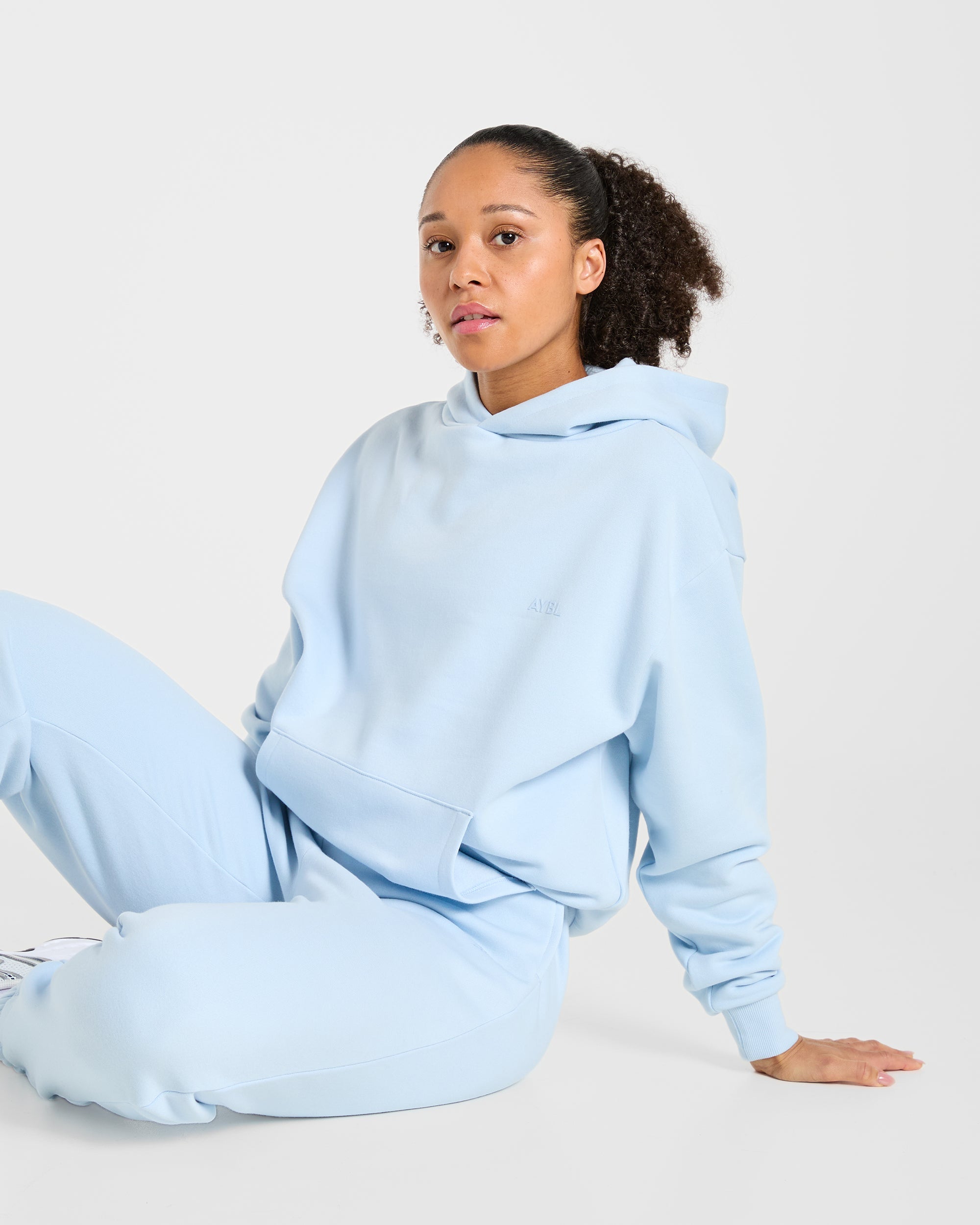 Lifestyle Oversized Hoodie - Spring Blau