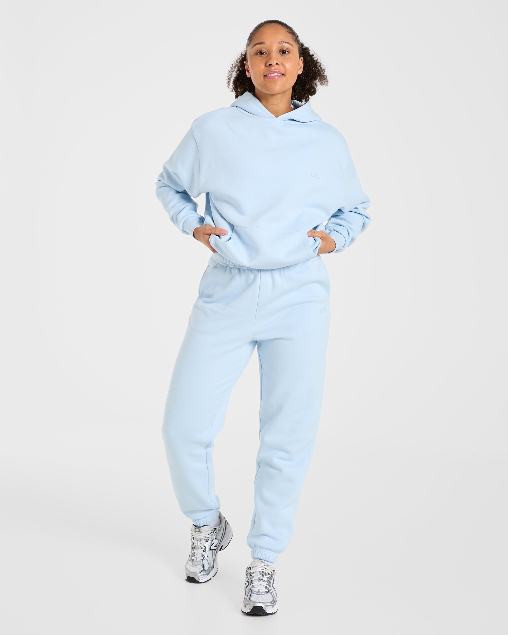 Lifestyle Oversized Hoodie - Spring Blau