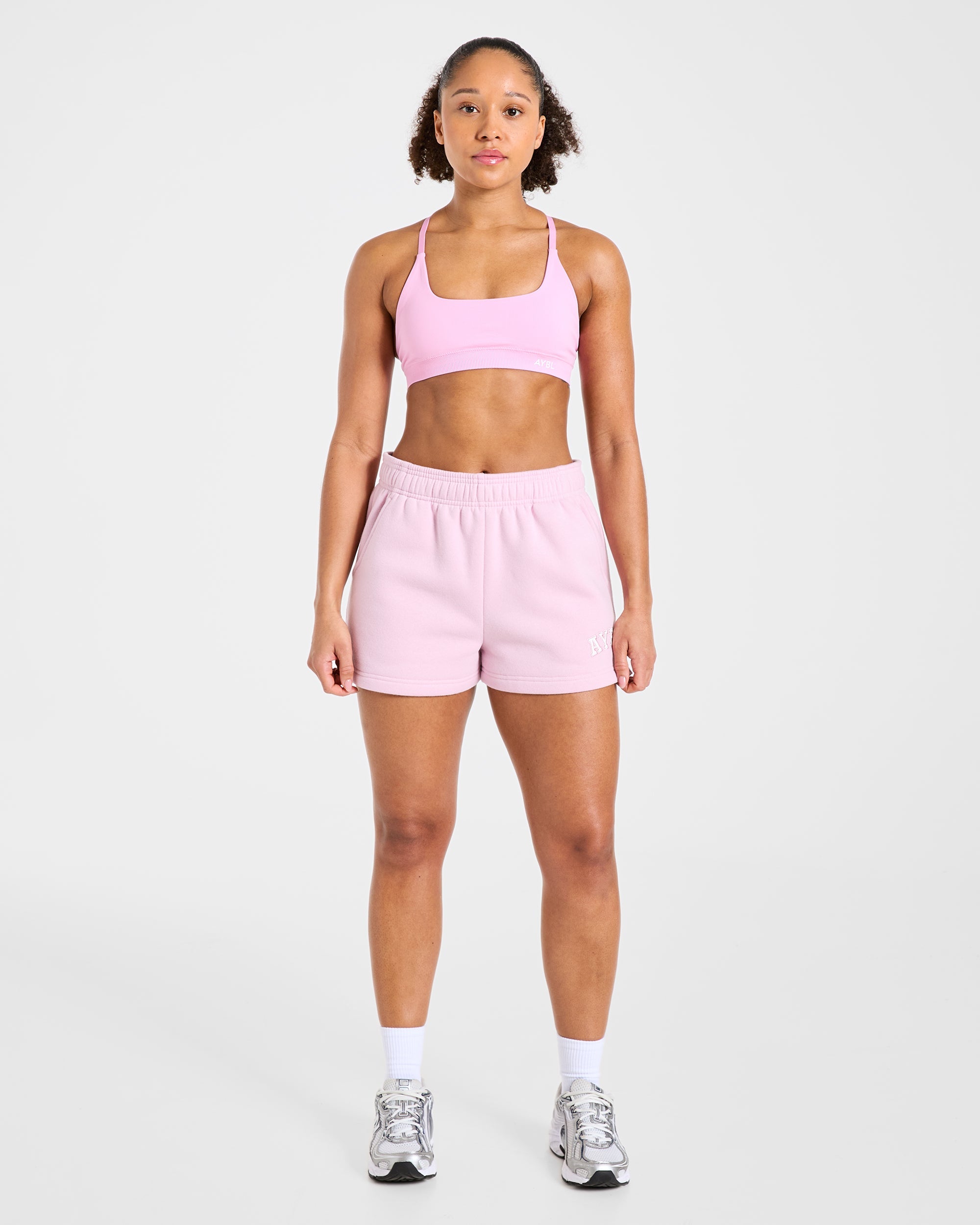 Varsity 2.0 Oversized Shorts - Iced Rosa