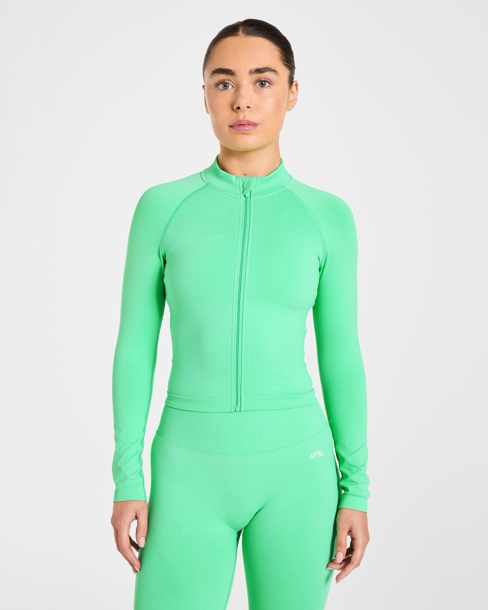 Enhance Seamless Jacket - Mint Grün