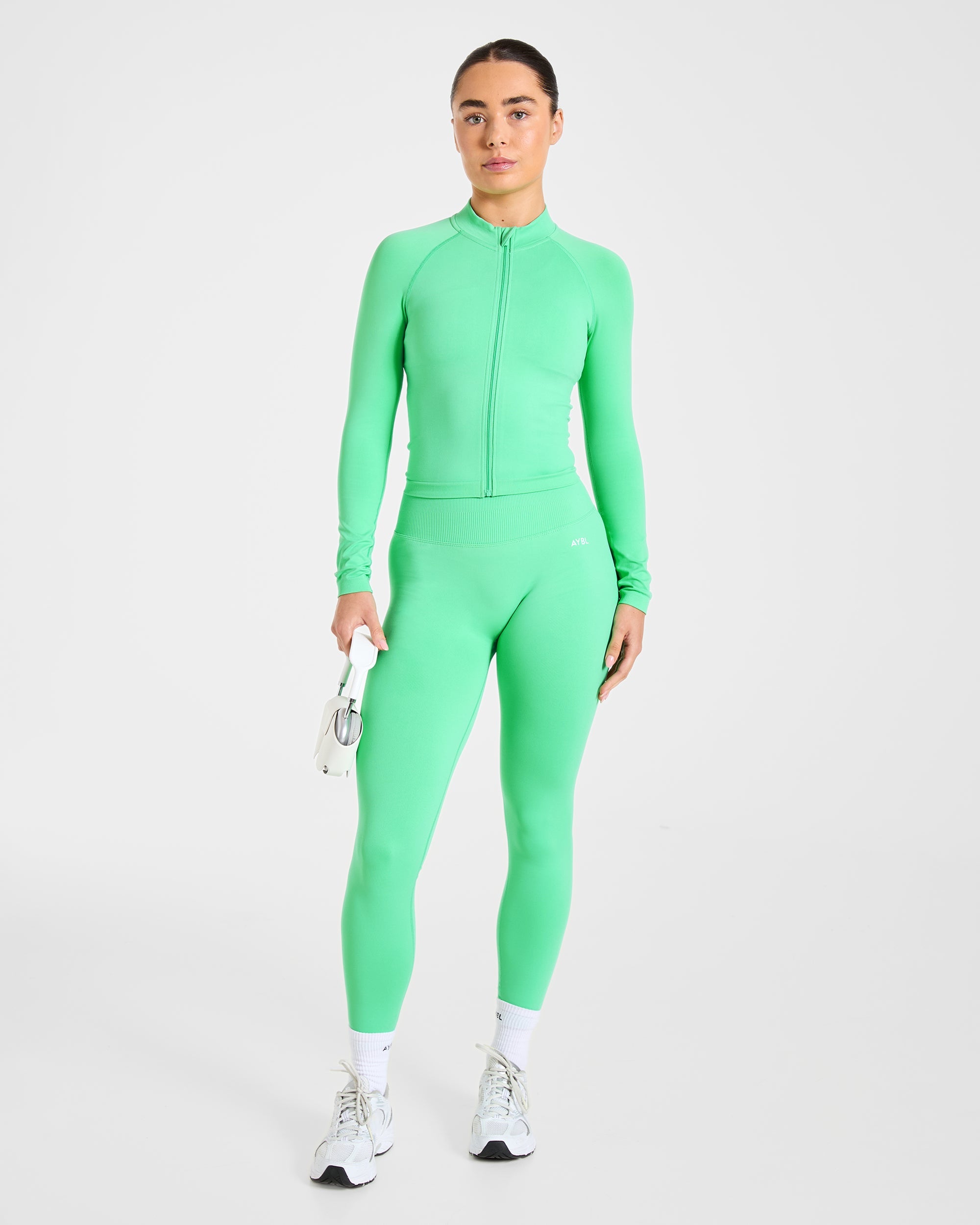 Enhance Seamless Jacket - Mint Grün