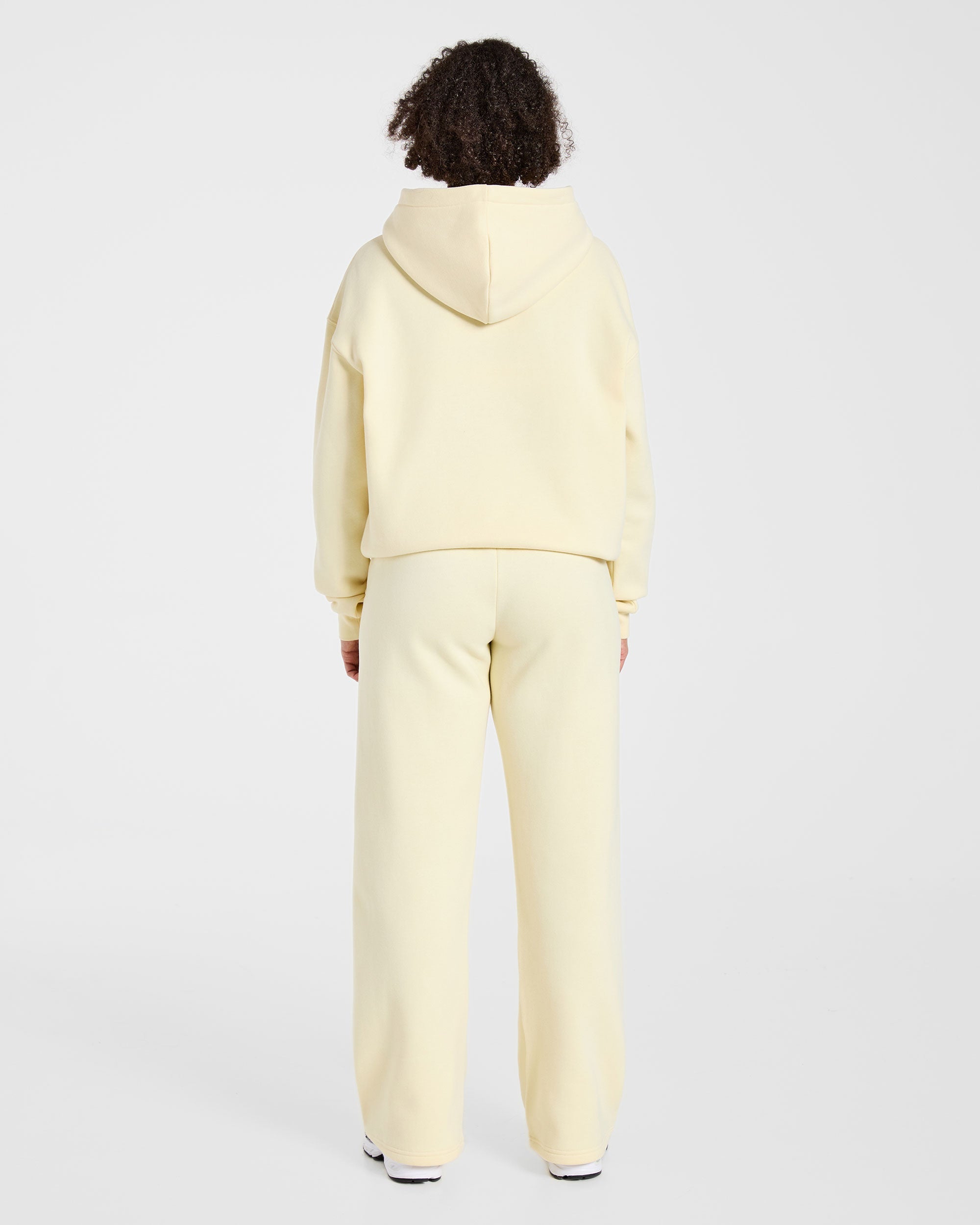 Varsity 2.0 Oversized Hoodie - Butter Gelb