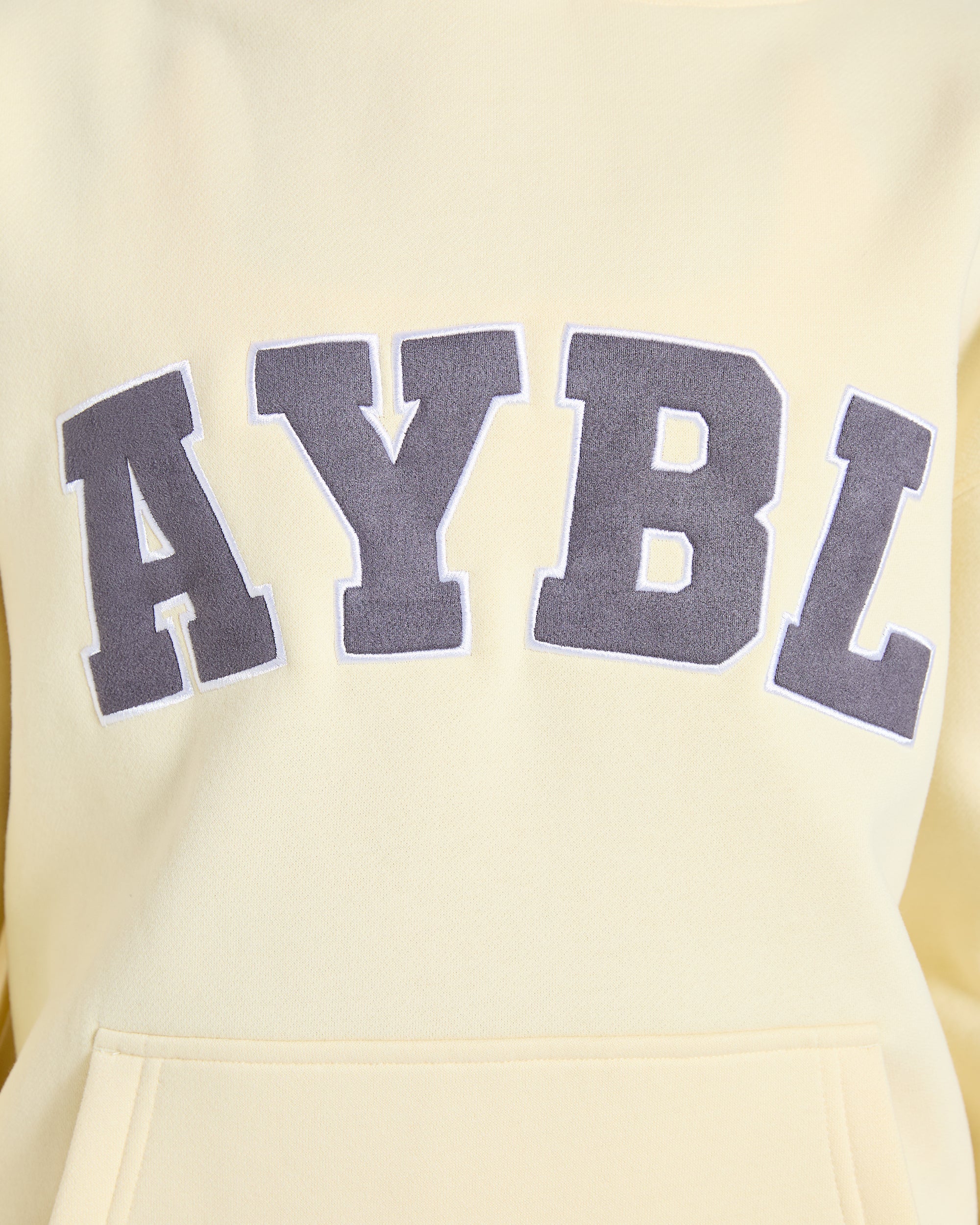 Varsity 2.0 Oversized Hoodie - Butter Gelb