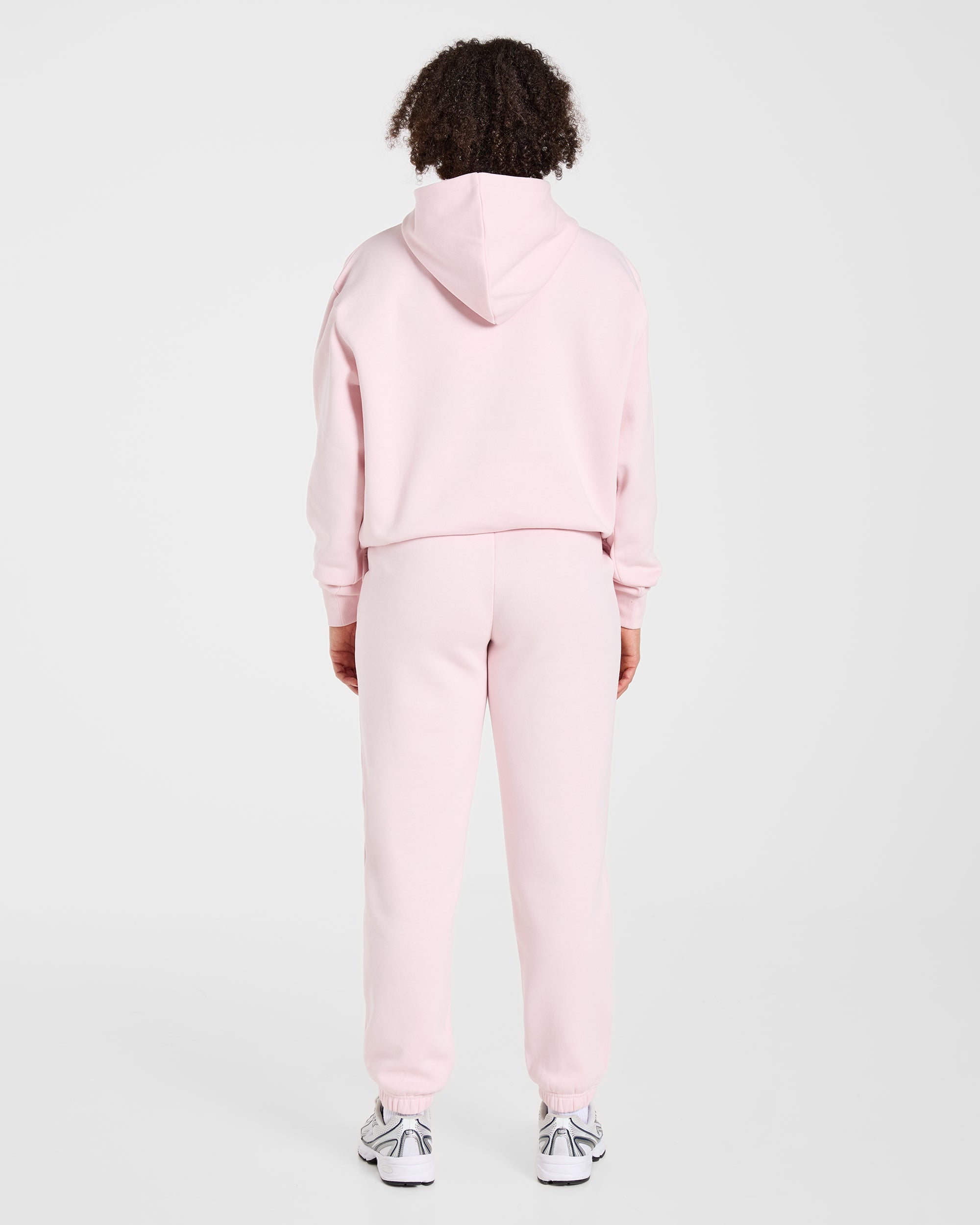 Lifestyle Oversized Hoodie - Pastel Rosa