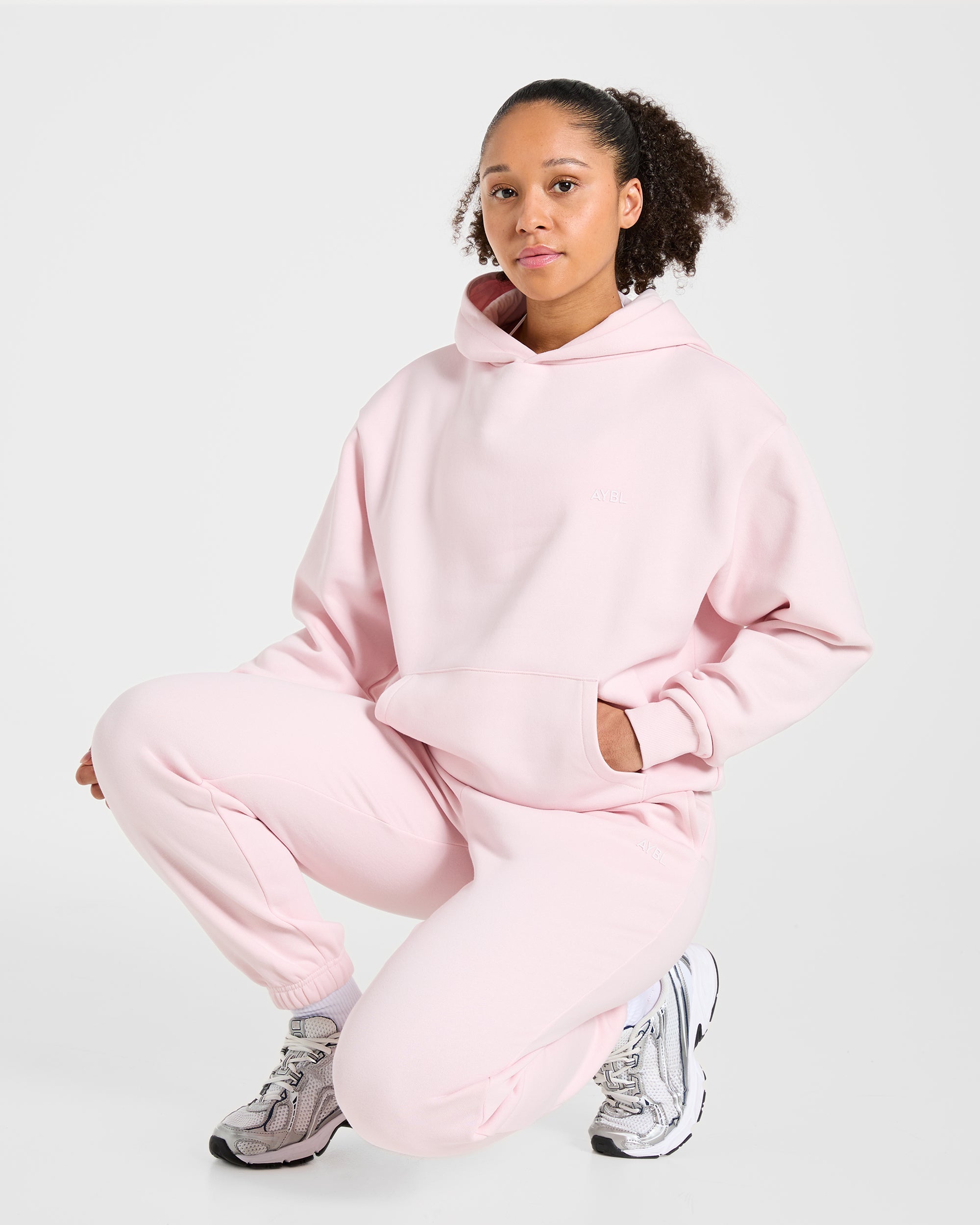 Lifestyle Oversized Joggers - Pastel Rosa